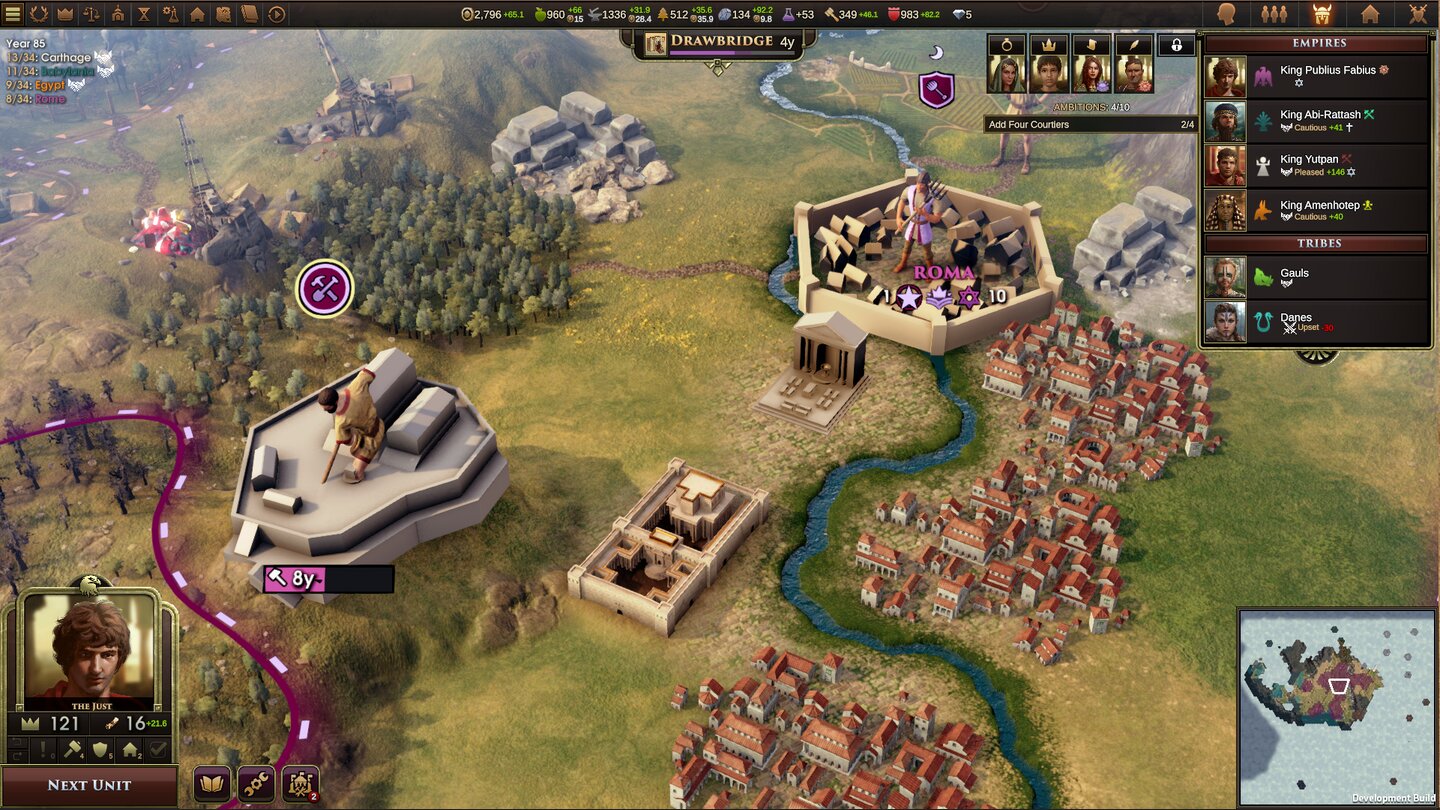 Скриншот игрового процесса Old World