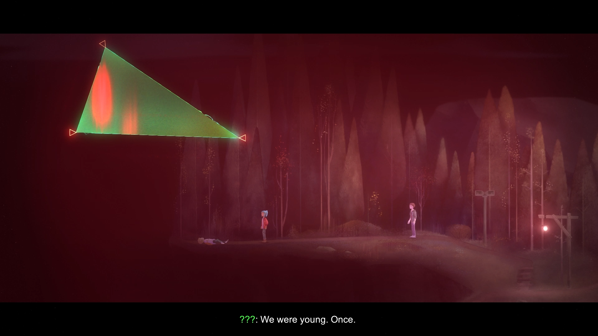Скриншот игрового процесса Oxenfree