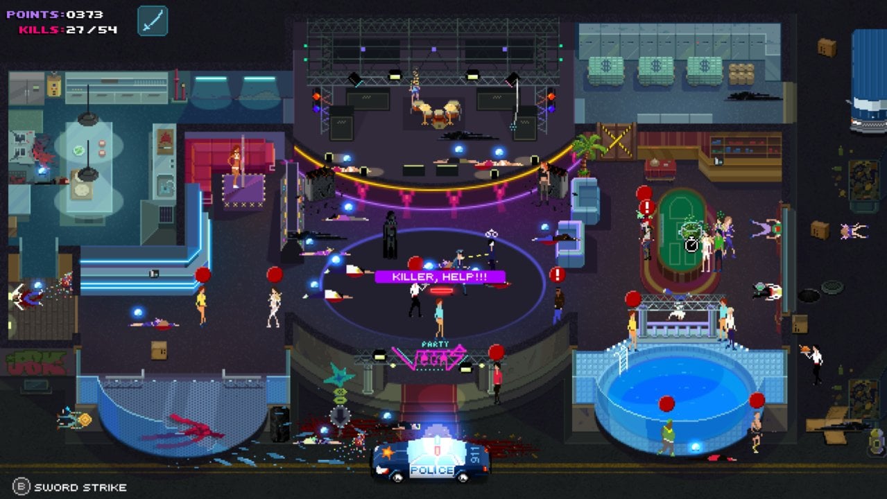 Геймплей Party Hard