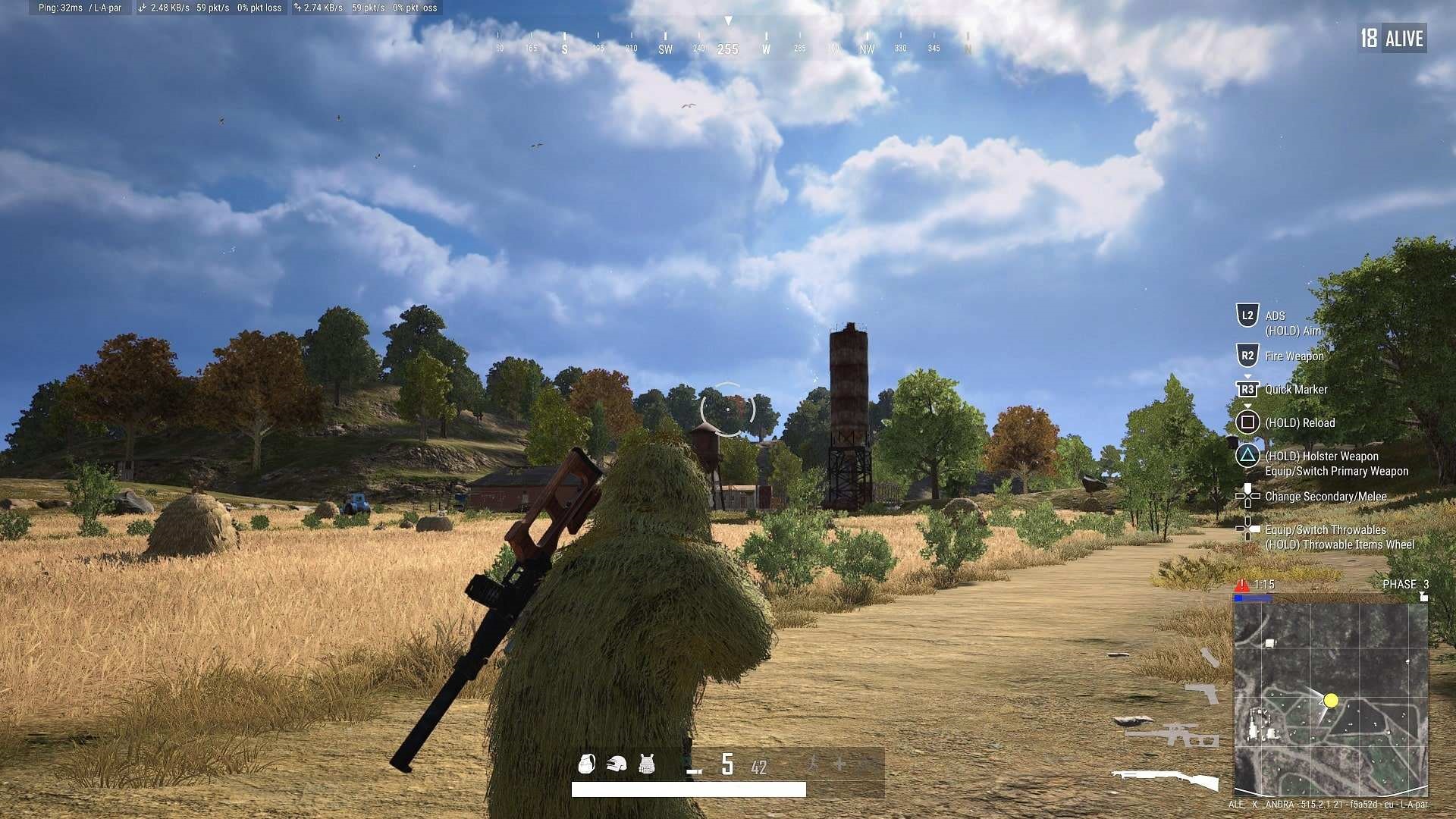 Геймплей PUBG Battlegrounds