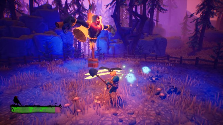 Скриншот игрового процесса Pumpkin Jack