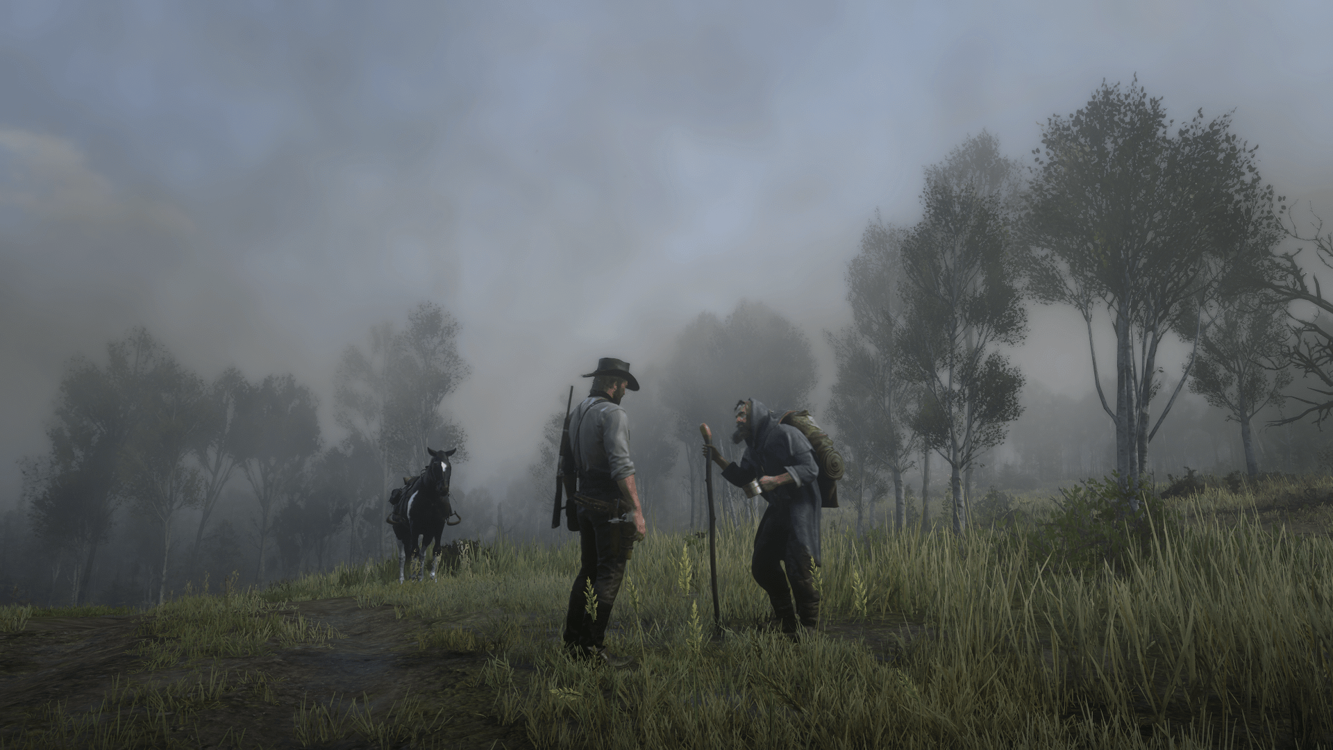 Скриншот игрового процесса Red Dead Redemption 2