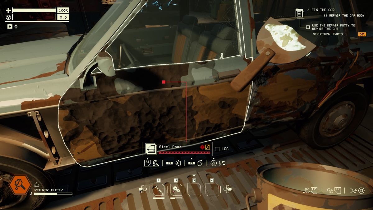 Скриншот игрового процесса Pacific Drive