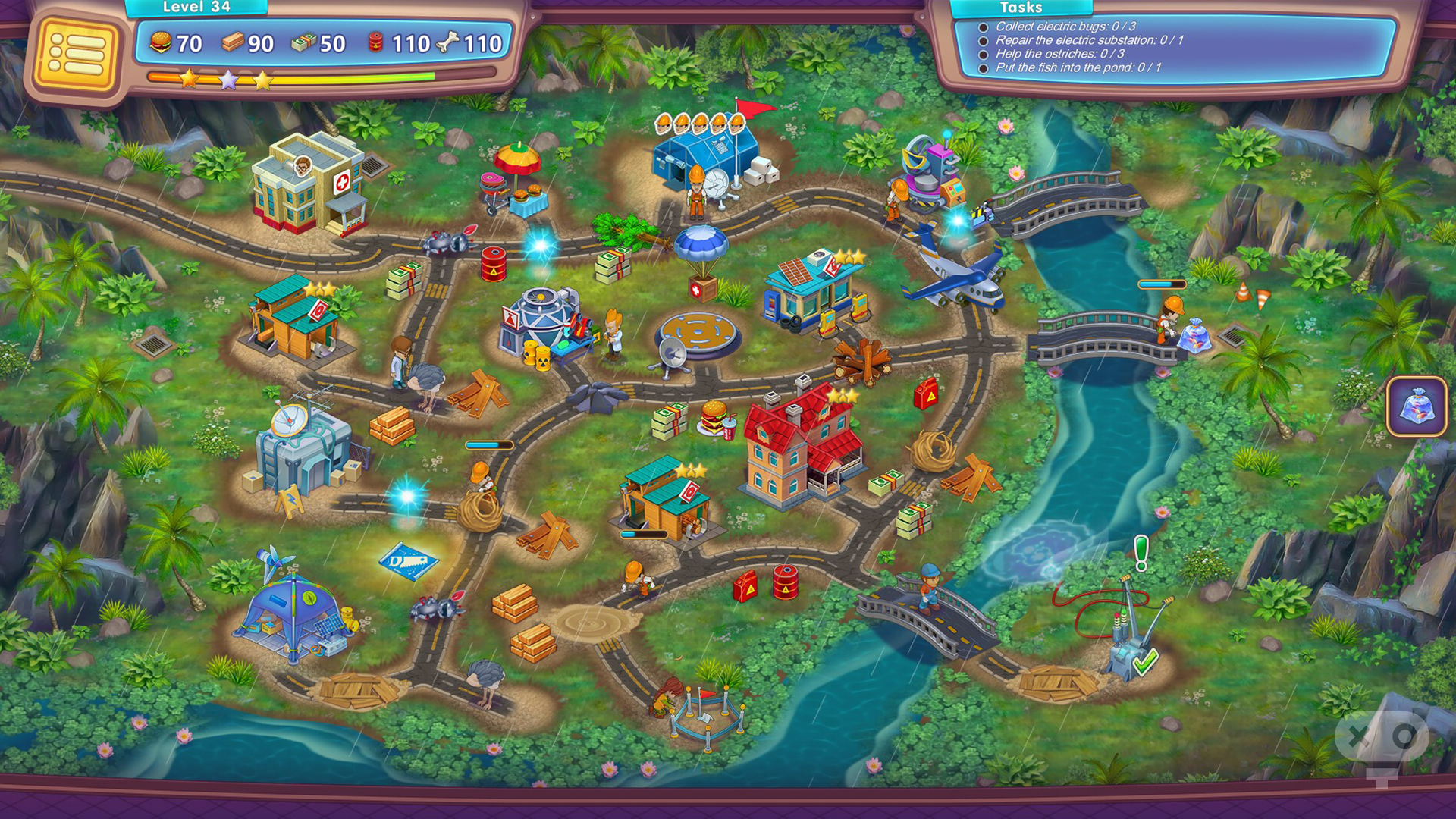 Скриншот игрового процесса Rescue Team: Magnetic Storm