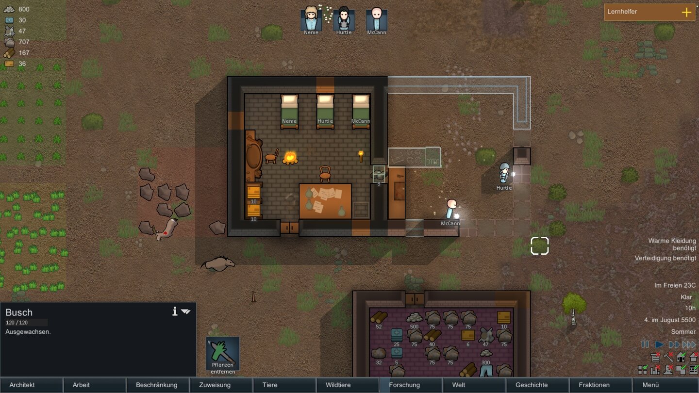 Геймплей RimWorld