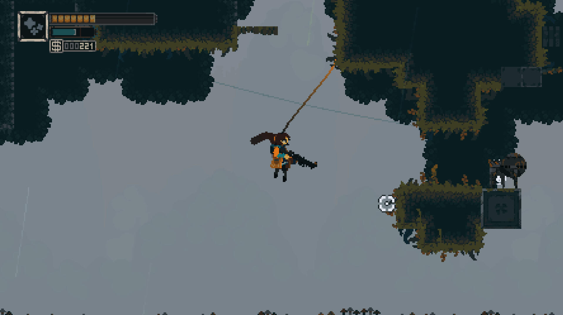 Скриншот игрового процесса Rusted Moss