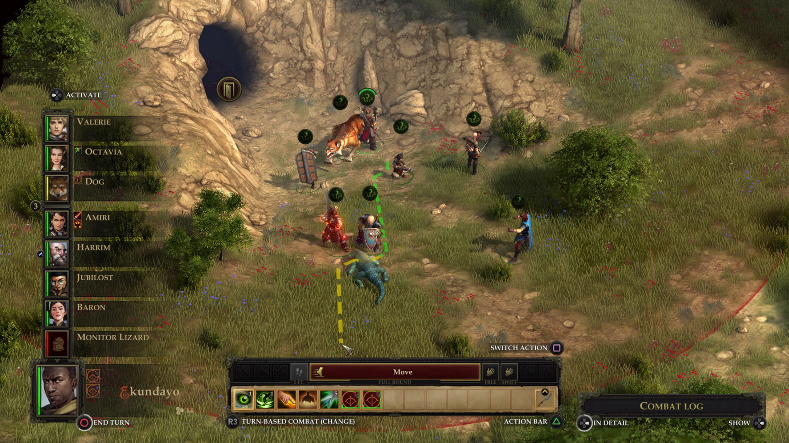 Геймплей Pathfinder: Kingmaker