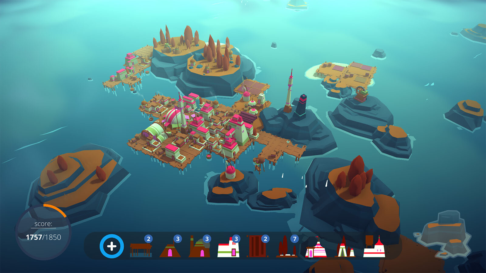 Игровой процесс ISLANDERS