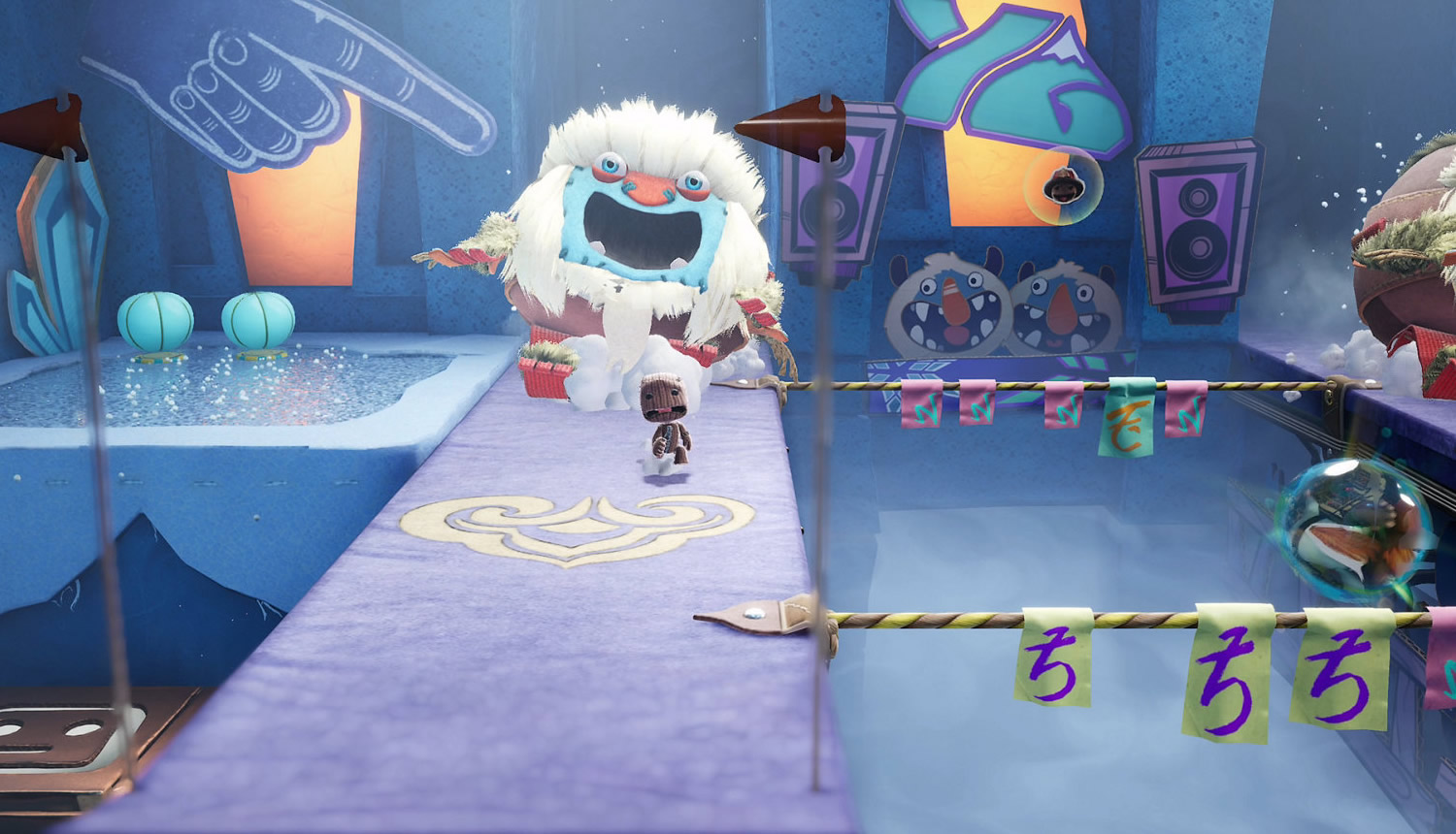 Геймплей Sackboy A Big Adventure
