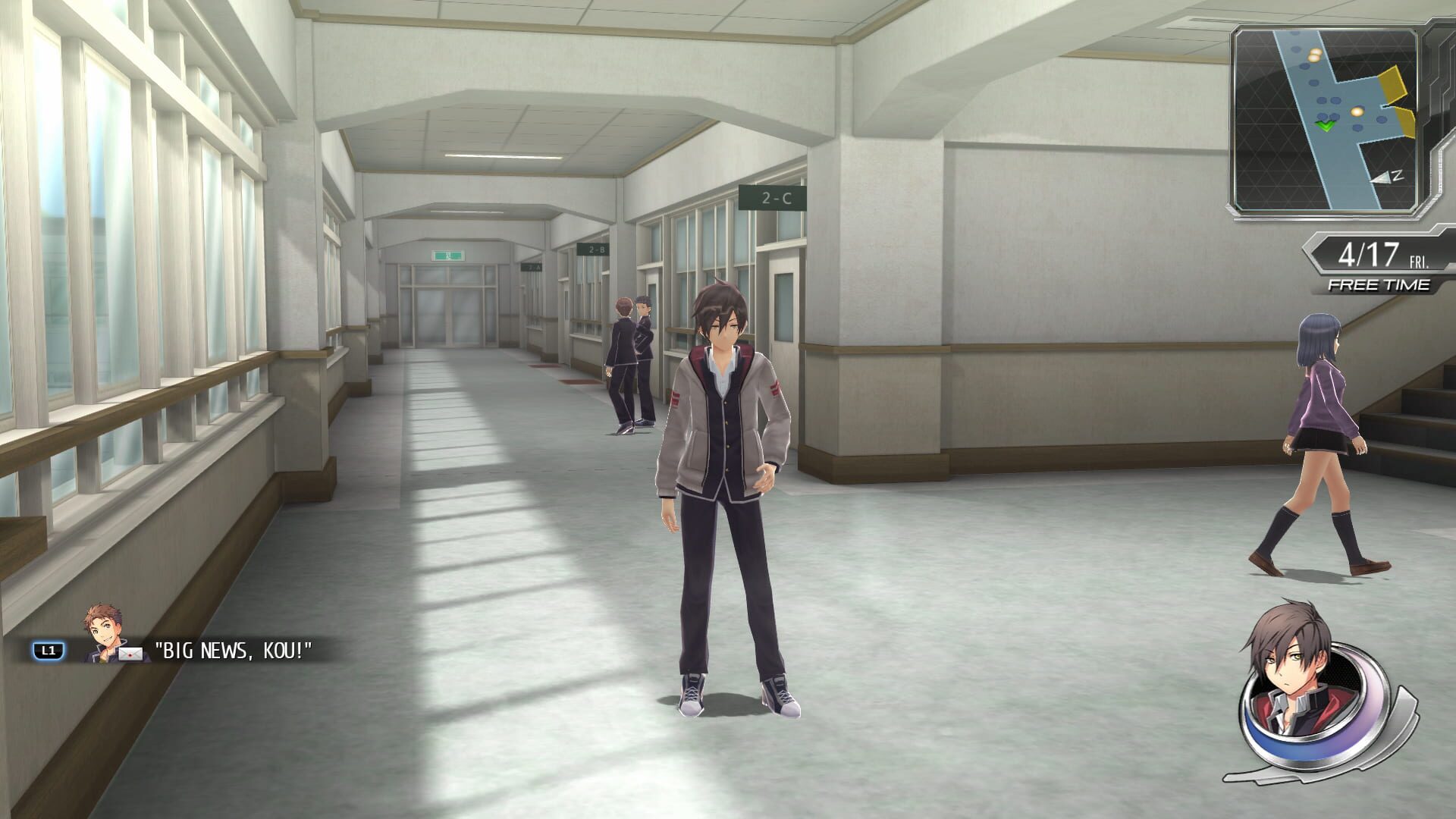 Скриншот игрового процесса Tokyo Xanadu eX+