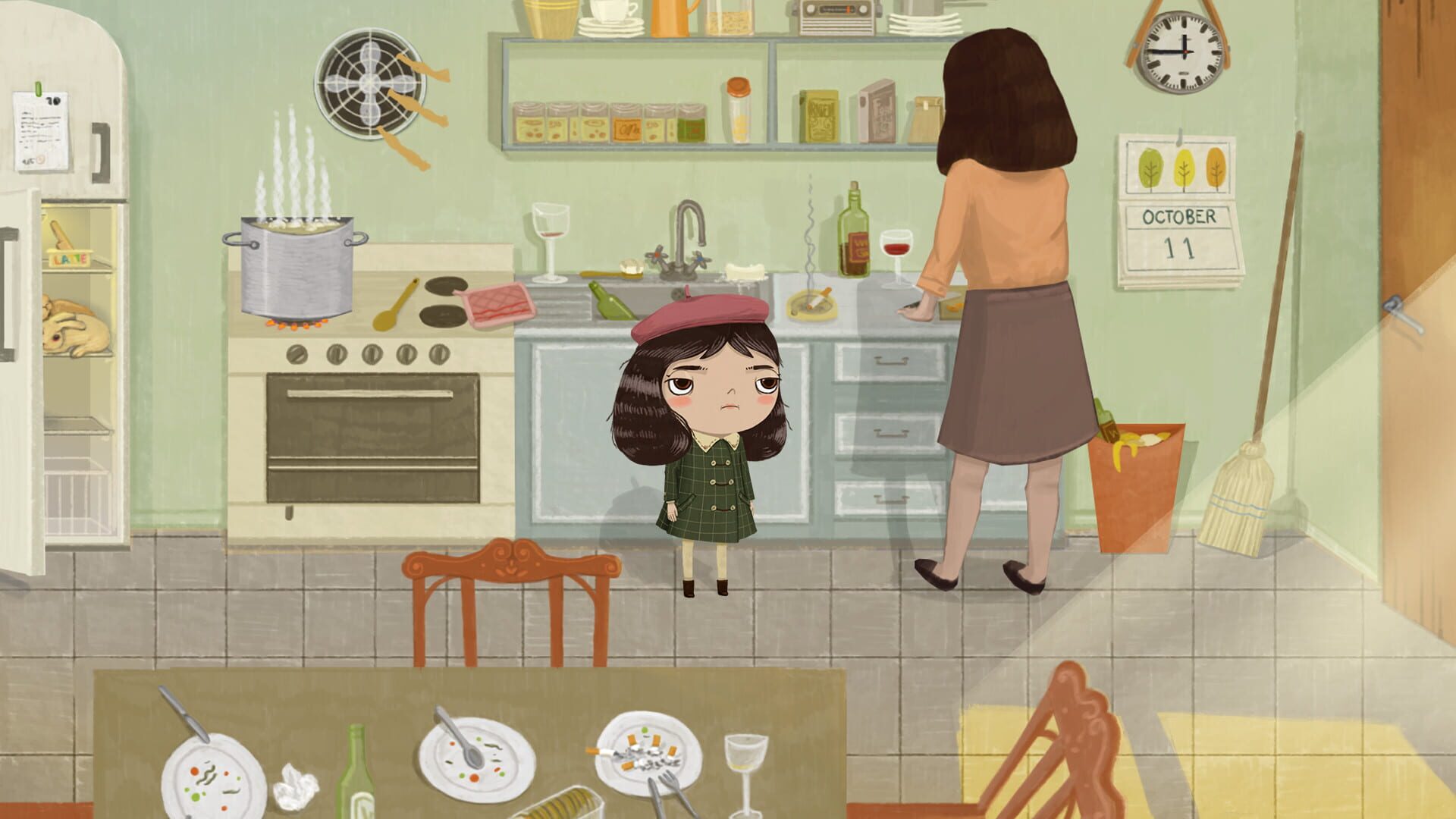 Скриншот игрового процесса Little Misfortune