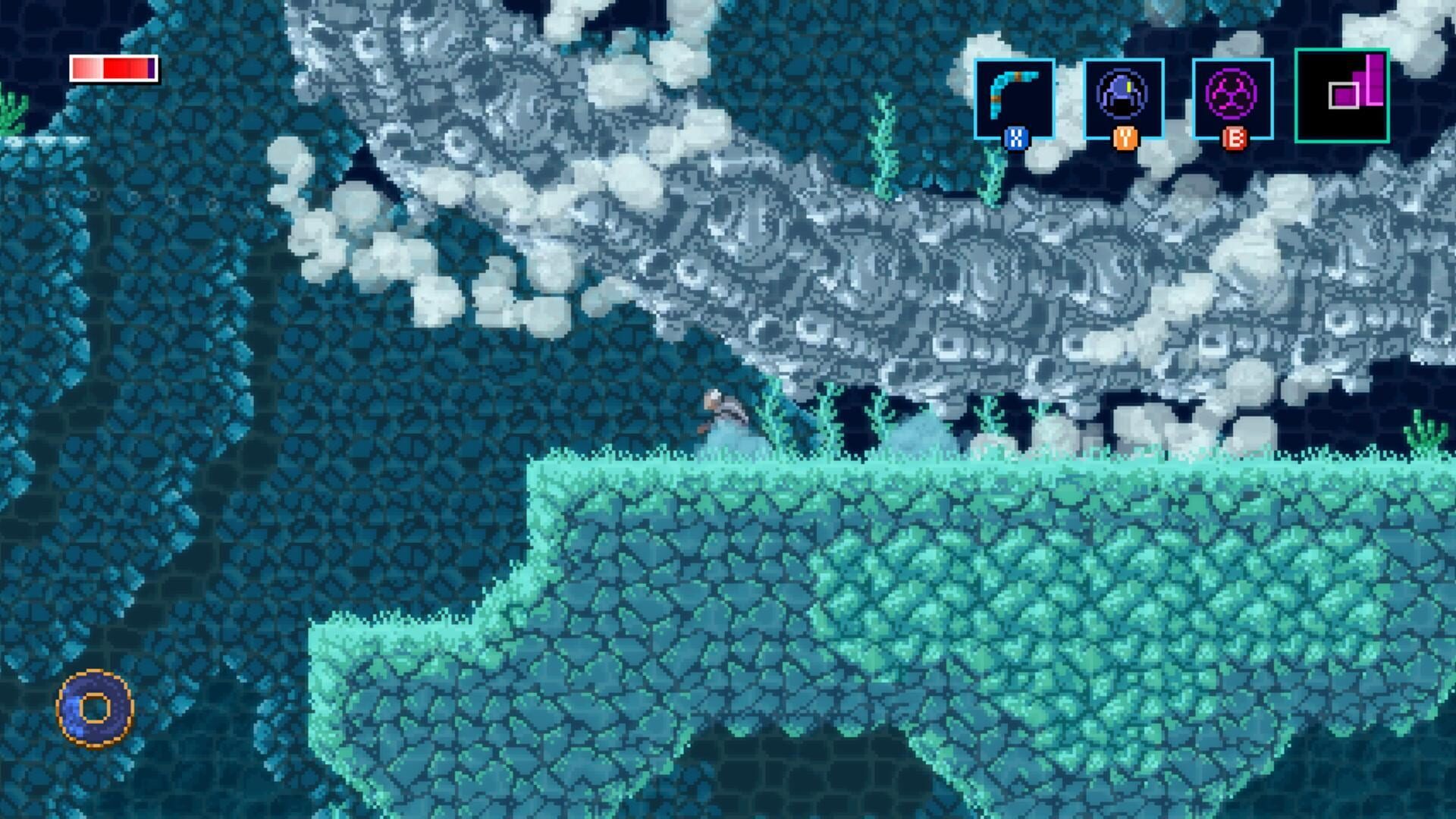 Геймплей Axiom Verge 2