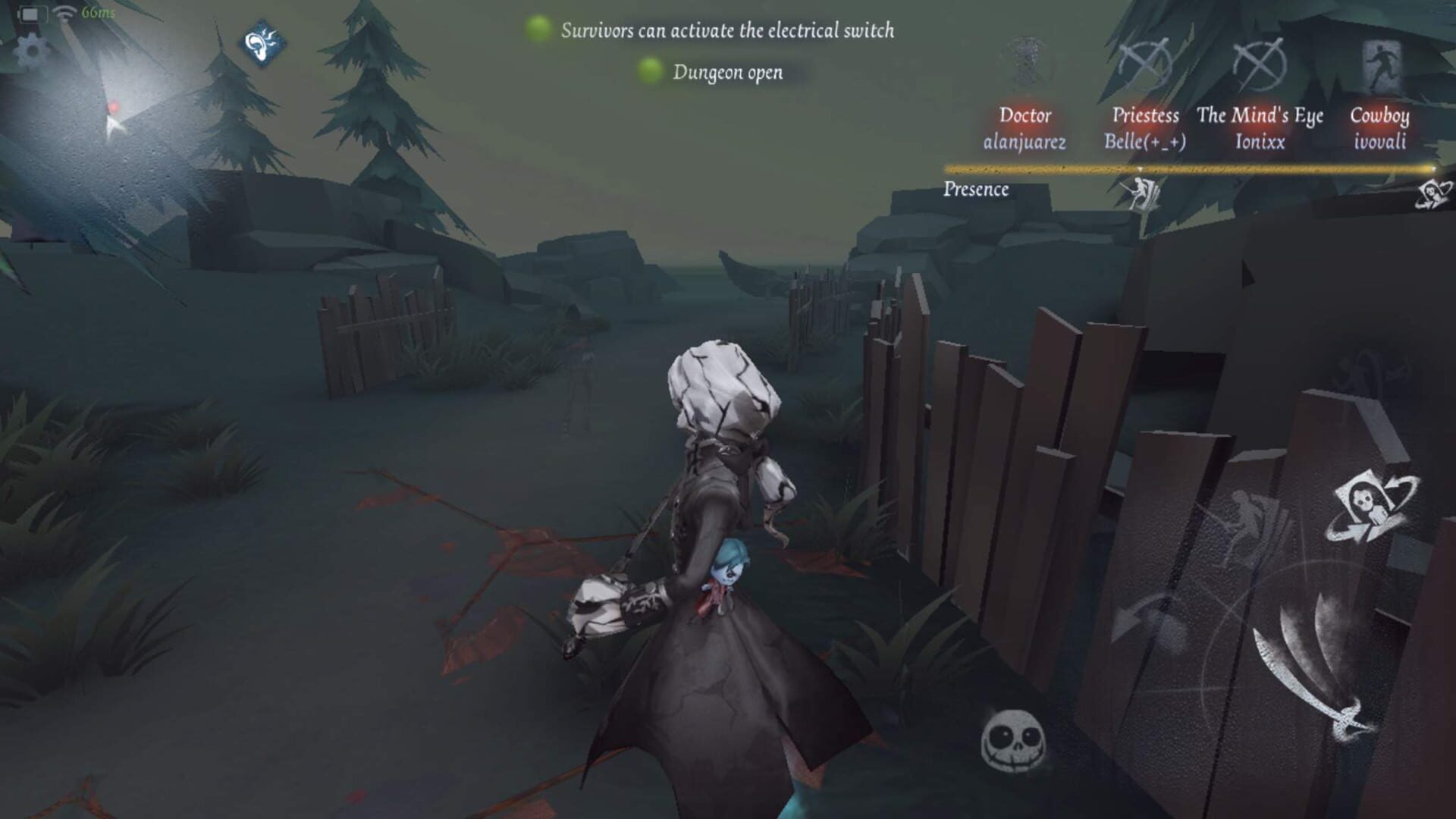 Скриншот игрового процесса Identity V