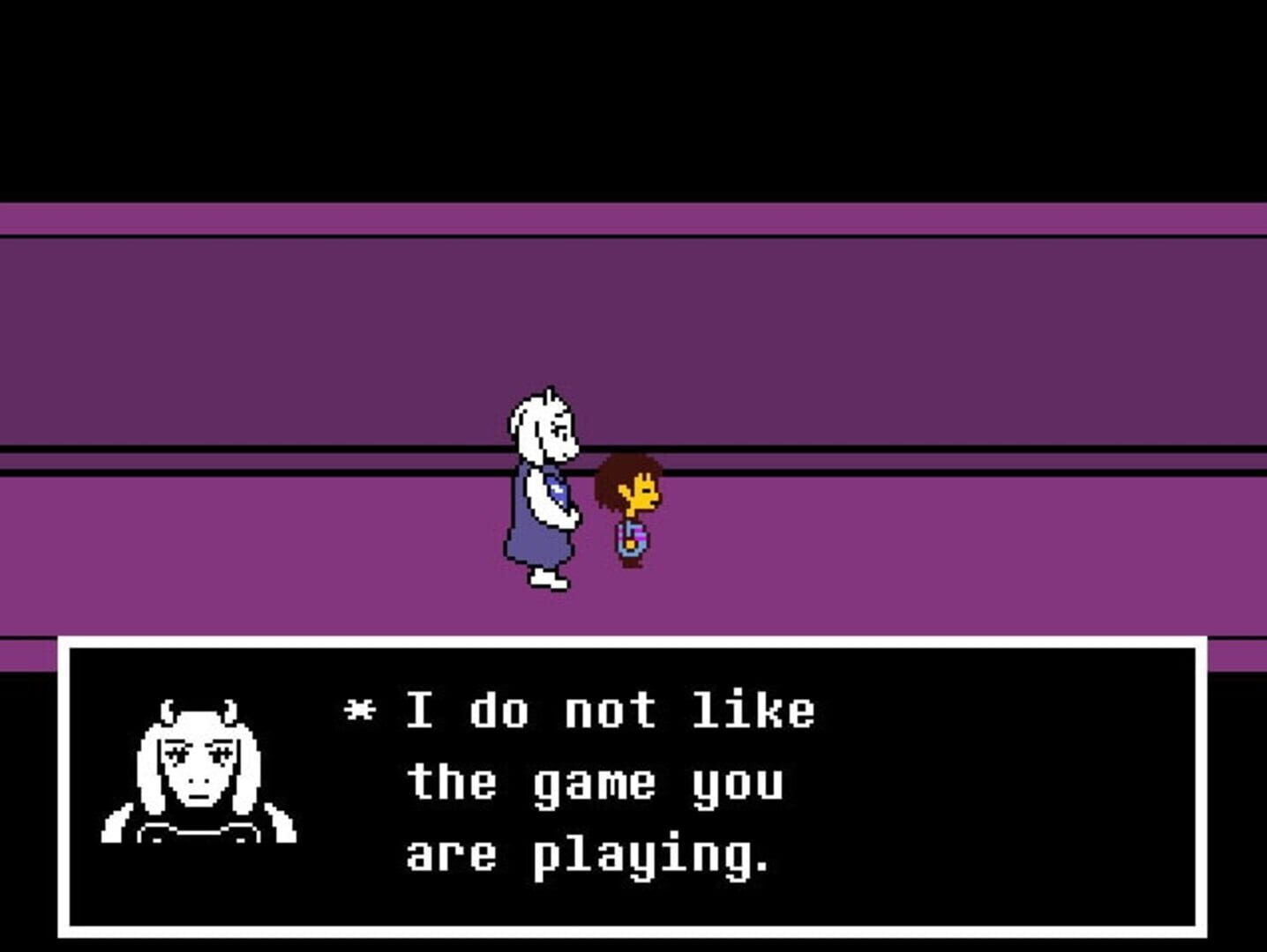 Скриншот игрового процесса Undertale