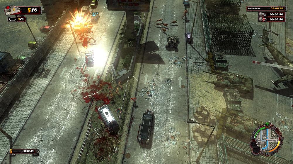 Геймплей Zombie Driver HD