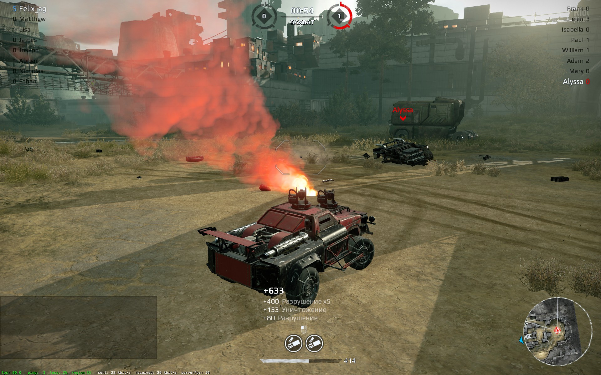 Геймплей Crossout
