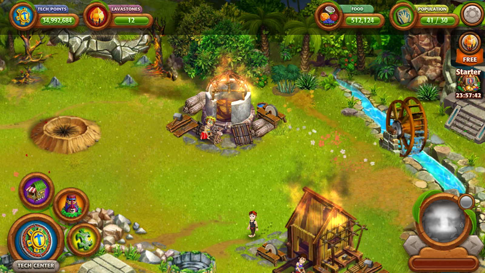 Скриншот игрового процесса Virtual Villagers Origins 2