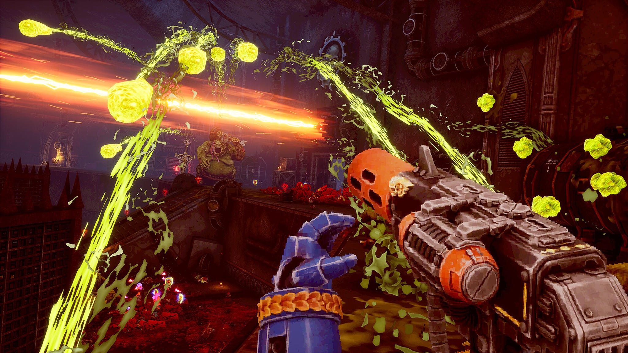 Геймплей Warhammer 40000 Boltgun