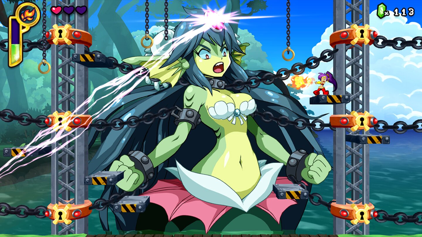 Геймплей Shantae: Half-Genie Hero