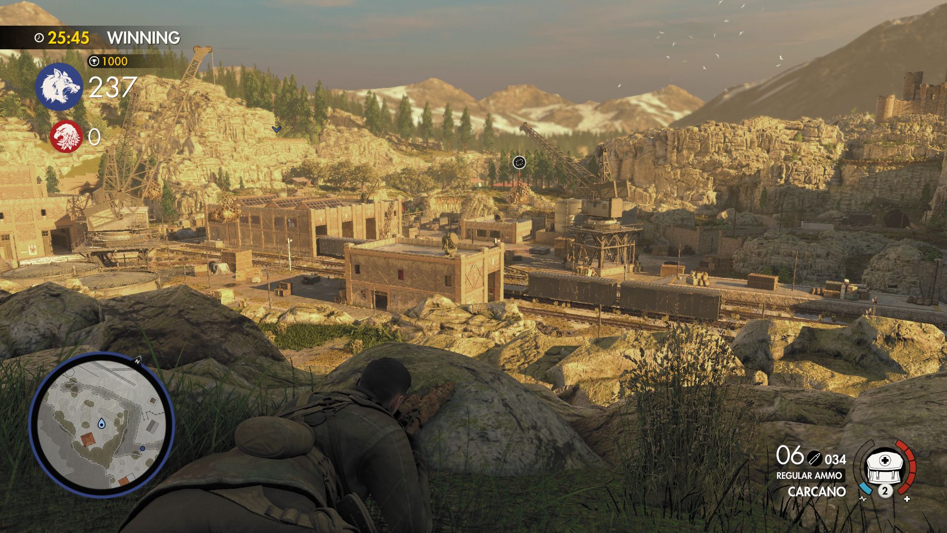 Скриншот игрового процесса Sniper Elite 4