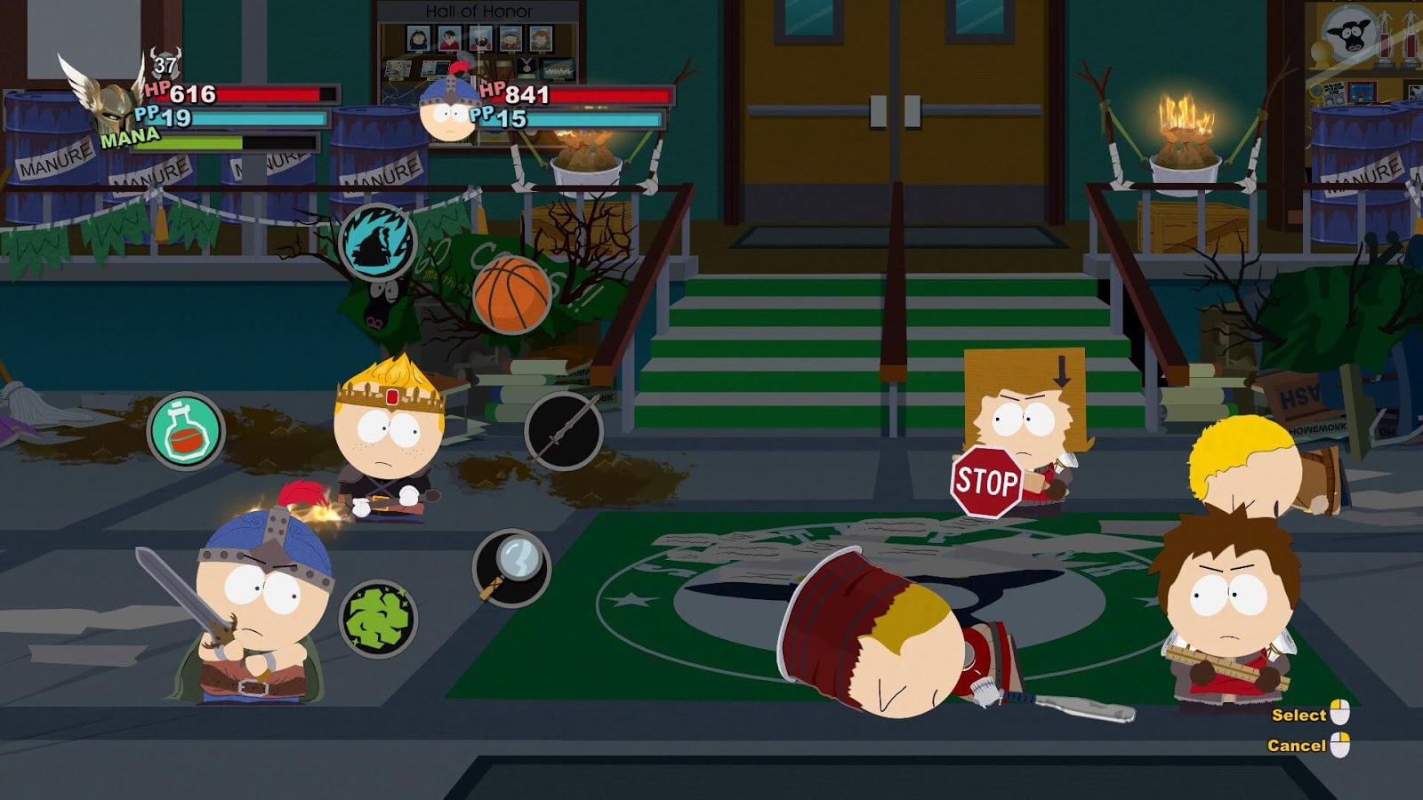 Геймплей South Park The Stick of Truth