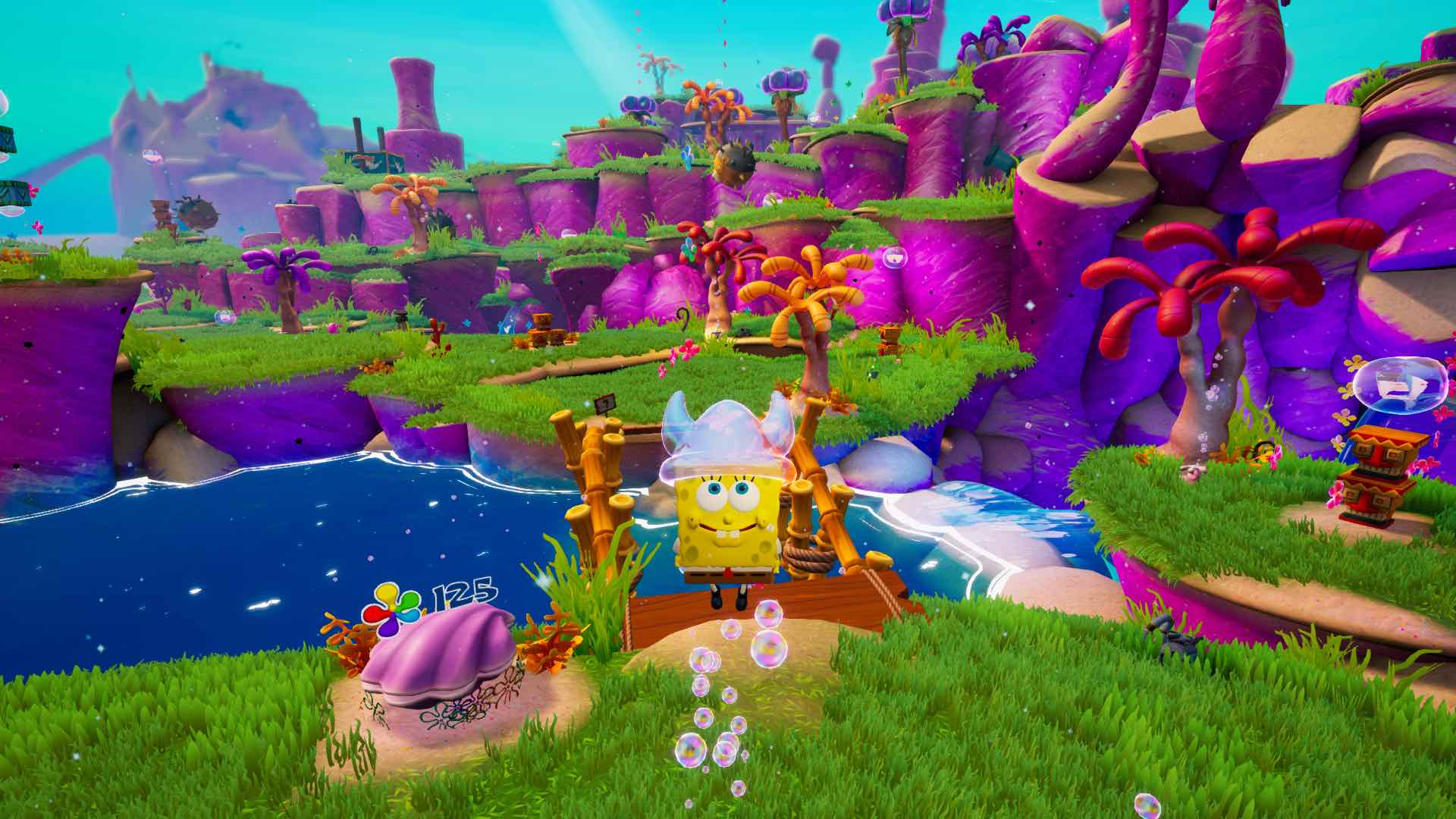 Игровой процесс SpongeBob SquarePants Battle for Bikini Bottom Rehydrated