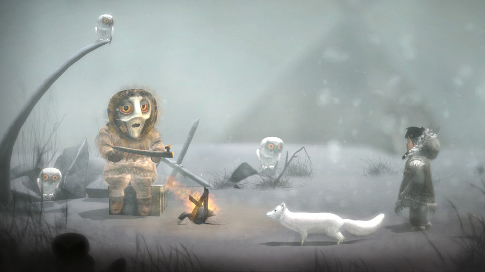 Скриншот игрового процесса Never Alone