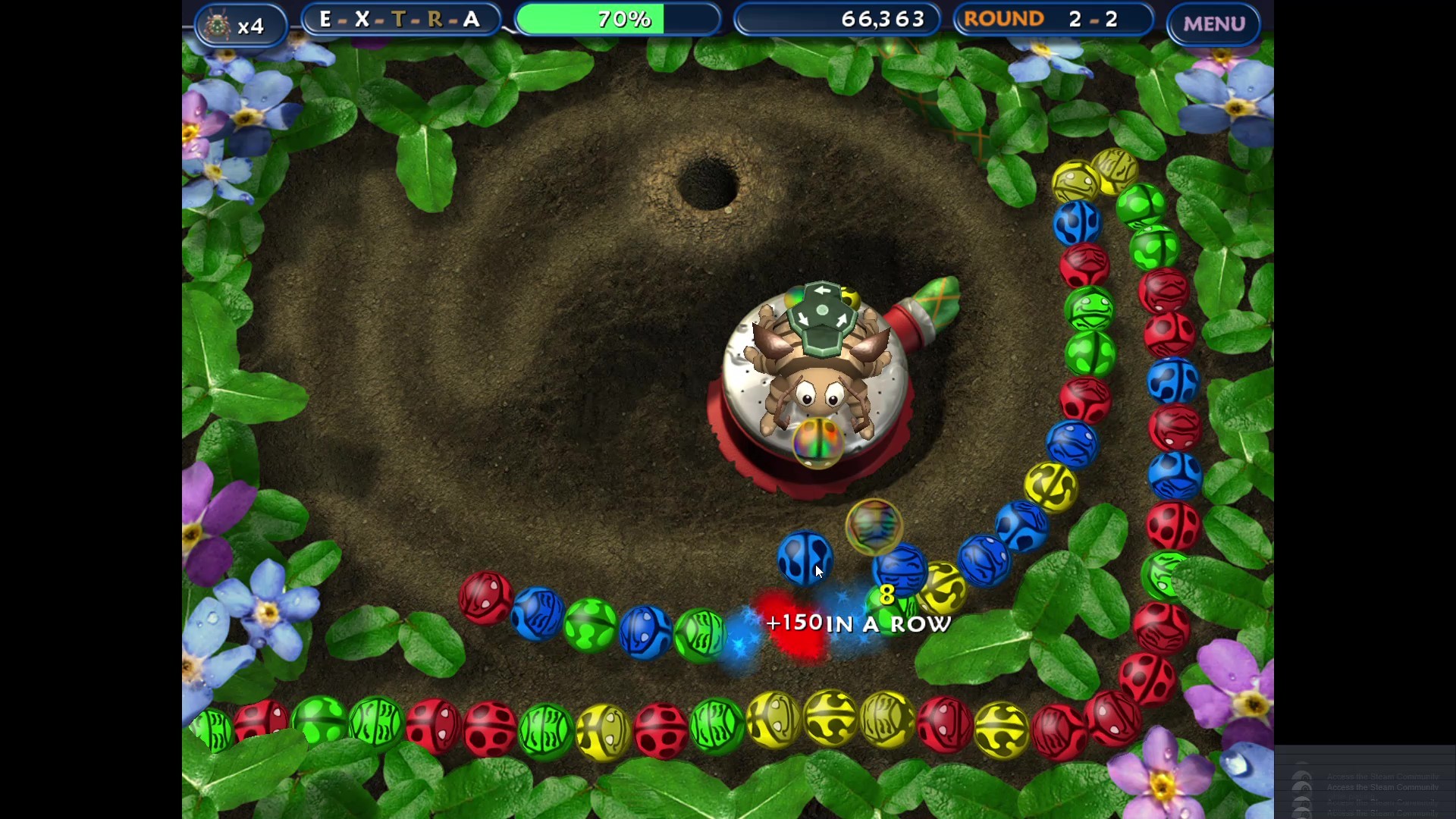 Геймплей Tumblebugs Remastered