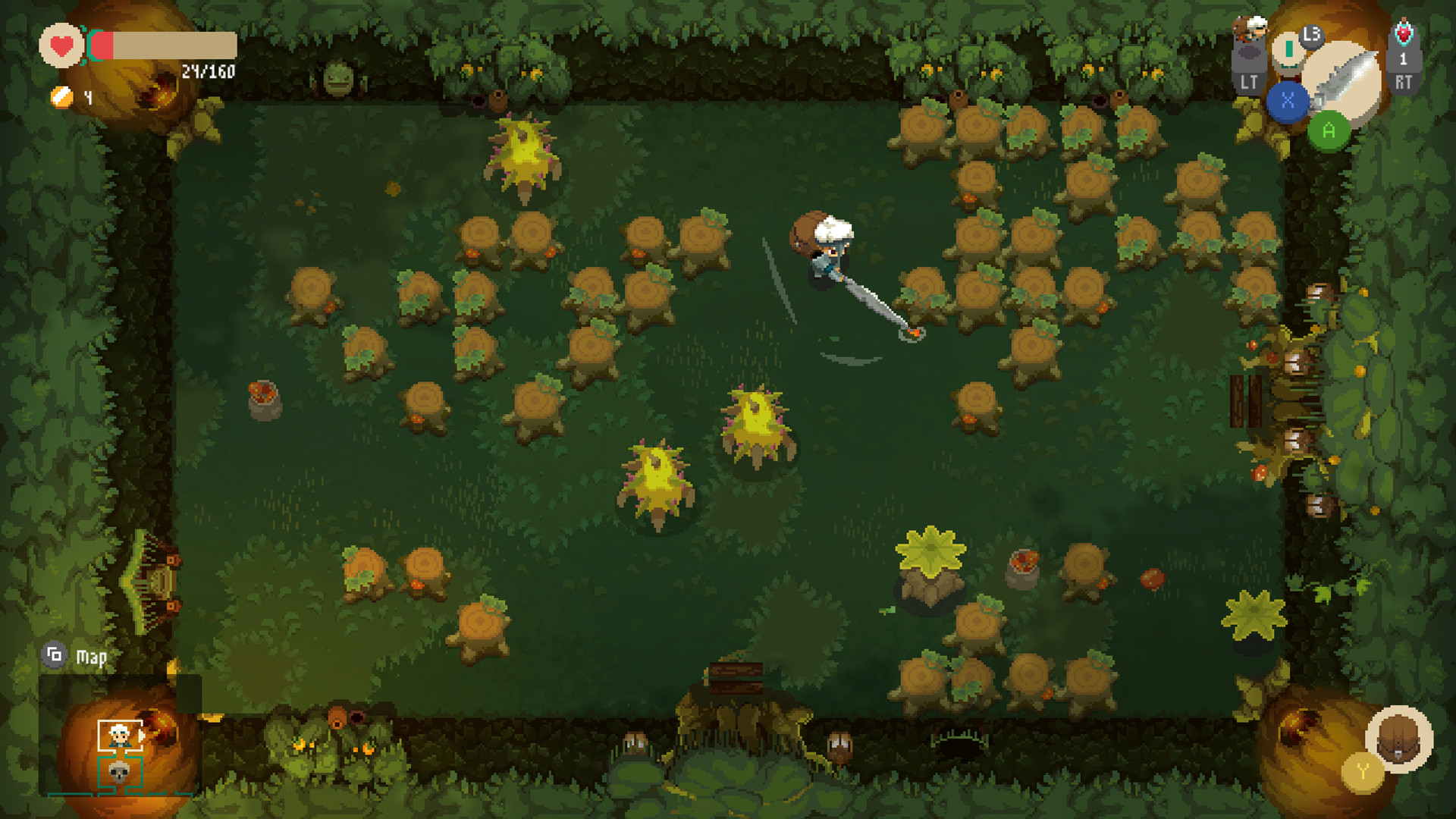 Геймплей Moonlighter