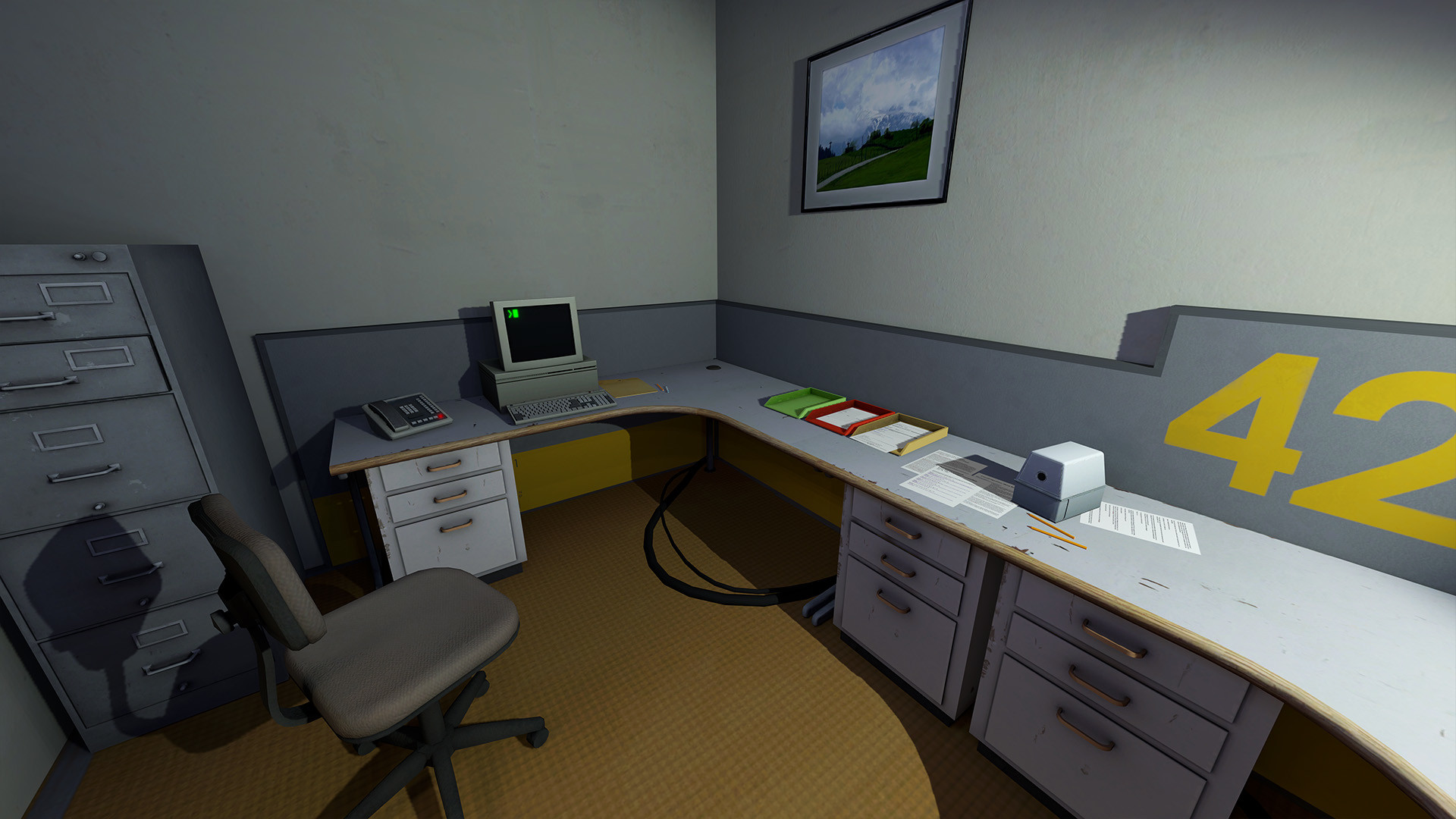 Скриншот игрового процесса The Stanley Parable Ultra Deluxe