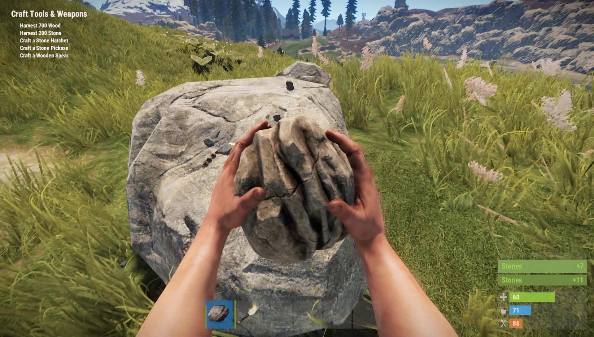 Скриншот игрового процесса Rust