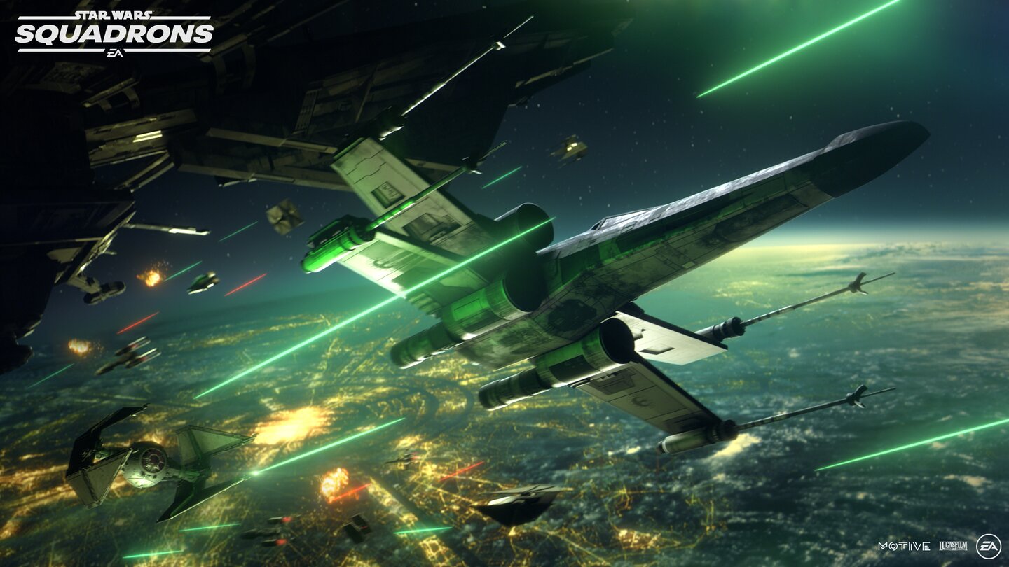 Геймплей Star Wars Squadrons