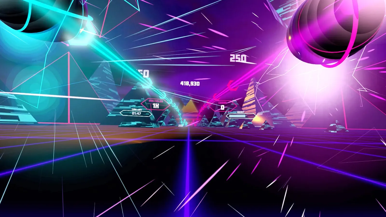 Игровой процесс Synth Riders