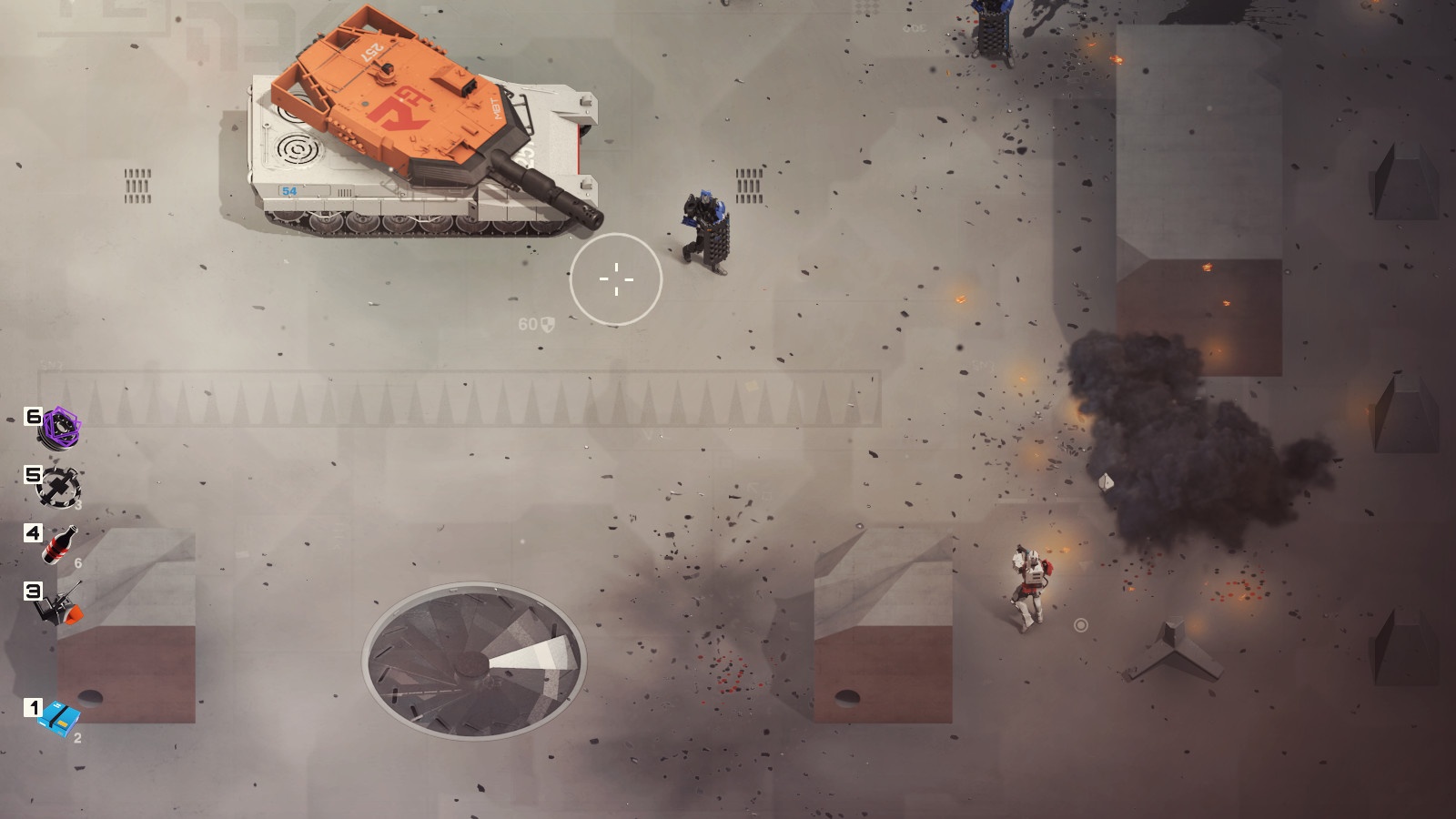 Геймплей SYNTHETIK: Legion Rising