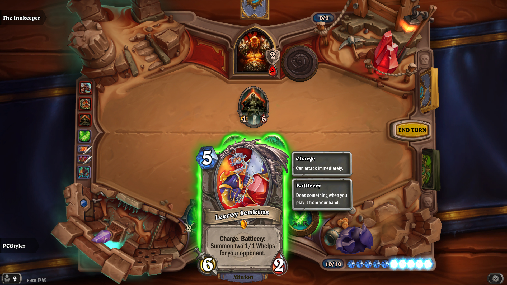 Геймплей Hearthstone