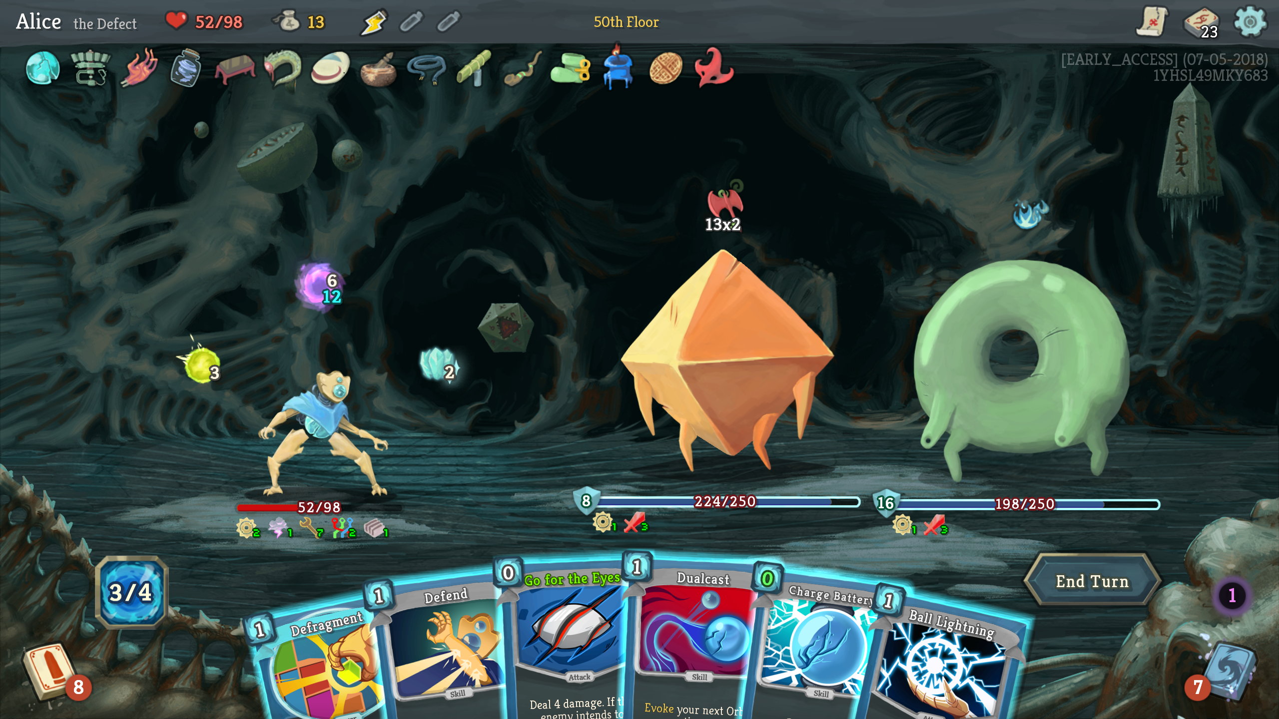Скриншот игрового процесса Slay the Spire
