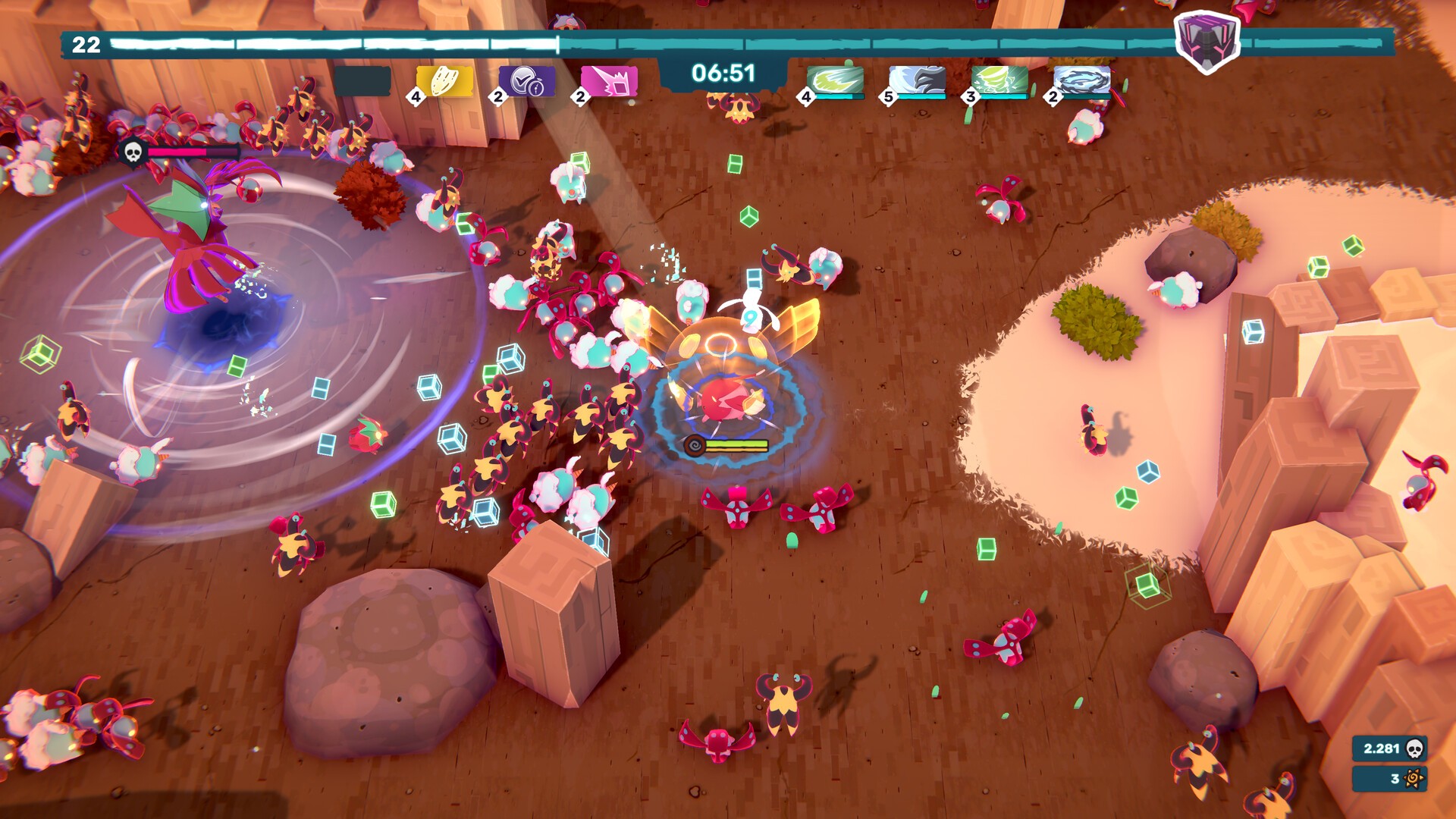 Геймплей Temtem Swarm