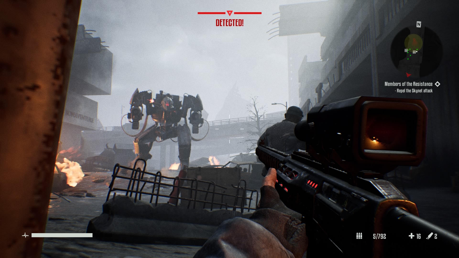 Скриншот игрового процесса Terminator: Resistance