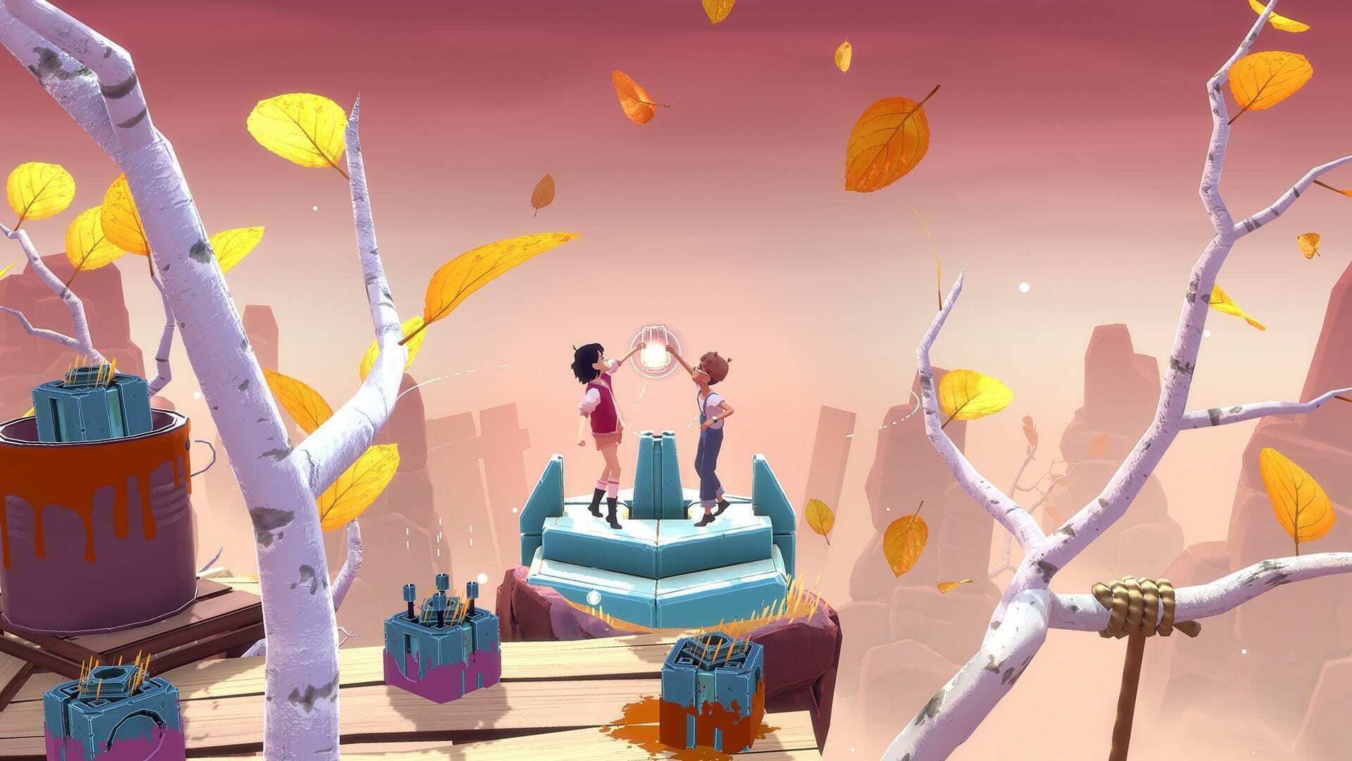 Скриншот игрового процесса The Gardens Between