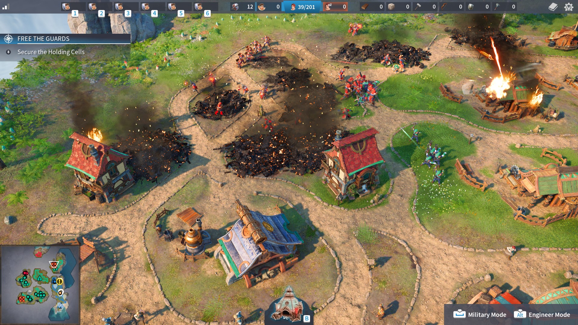 Игровой процесс The Settlers New Allies
