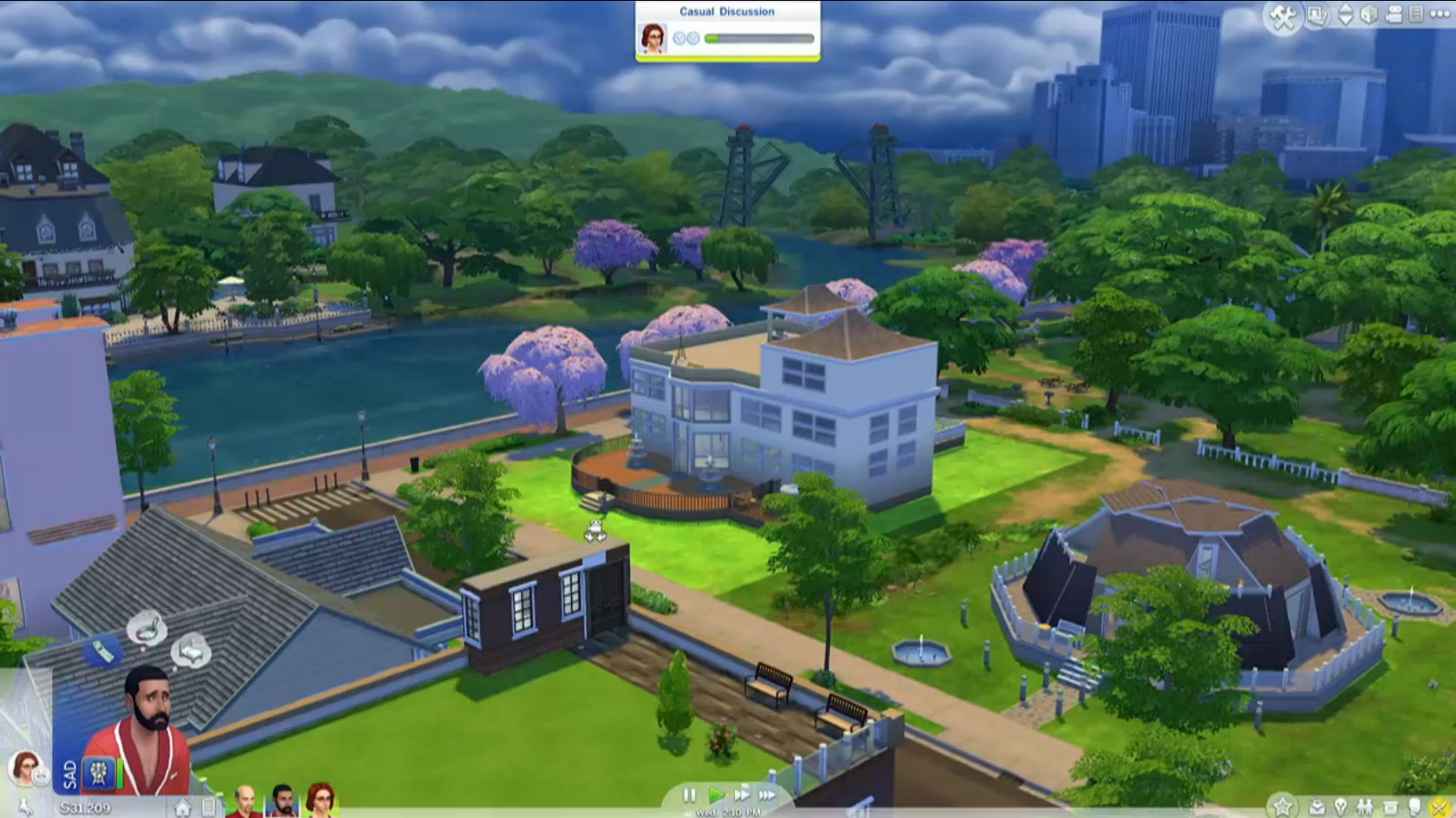 Скриншот игрового процесса The Sims 4