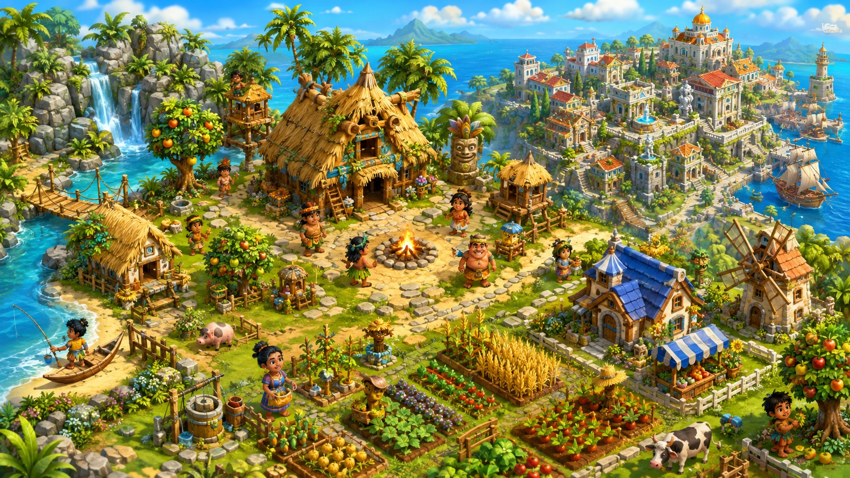 Игры, похожие на The Tribez (Туземцы)