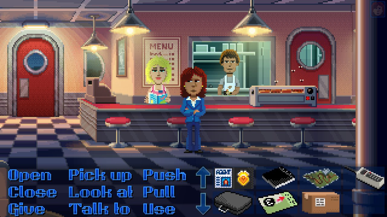 Геймплей Thimbleweed Park