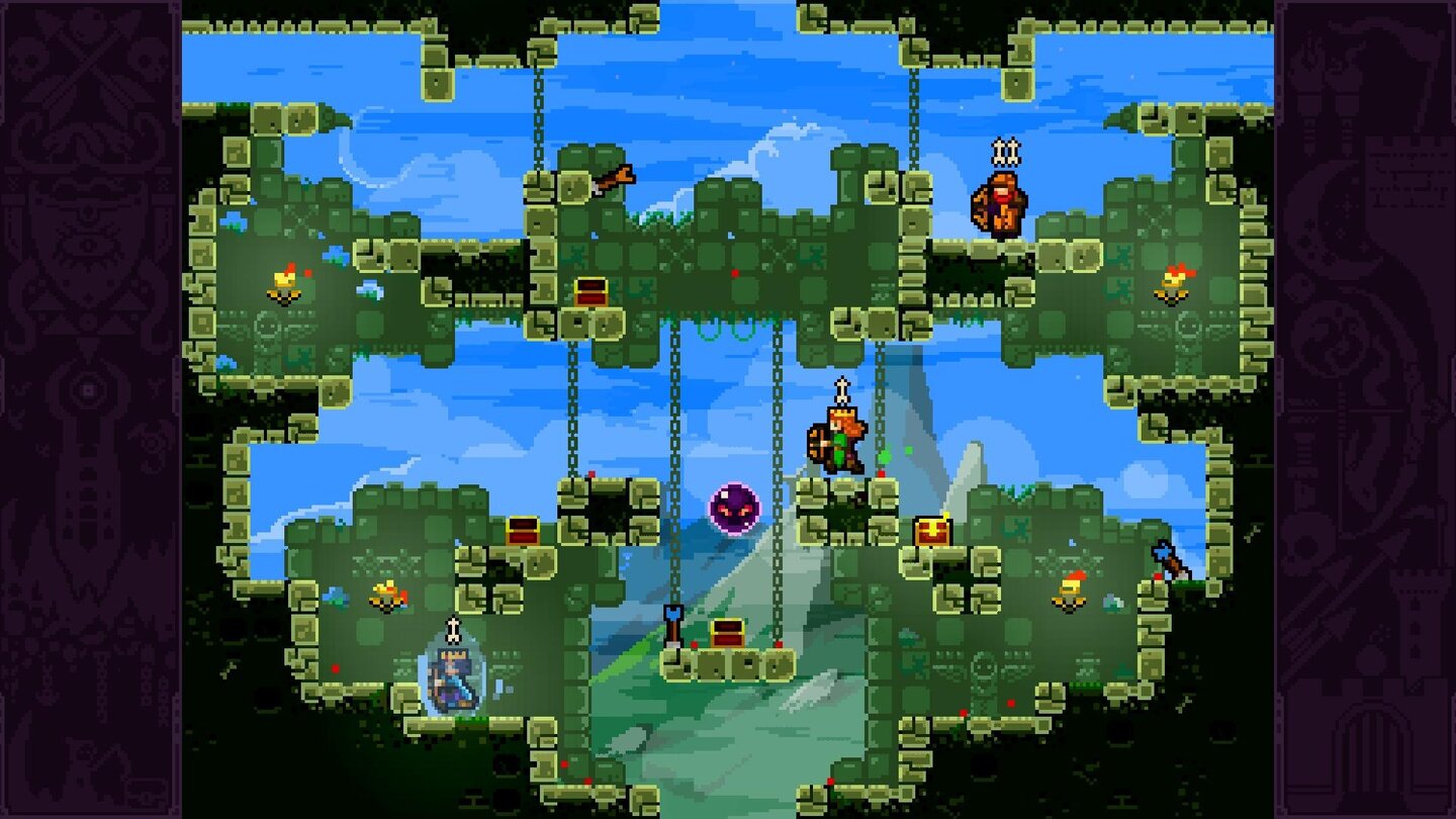 Скриншот игрового процесса TowerFall Ascension