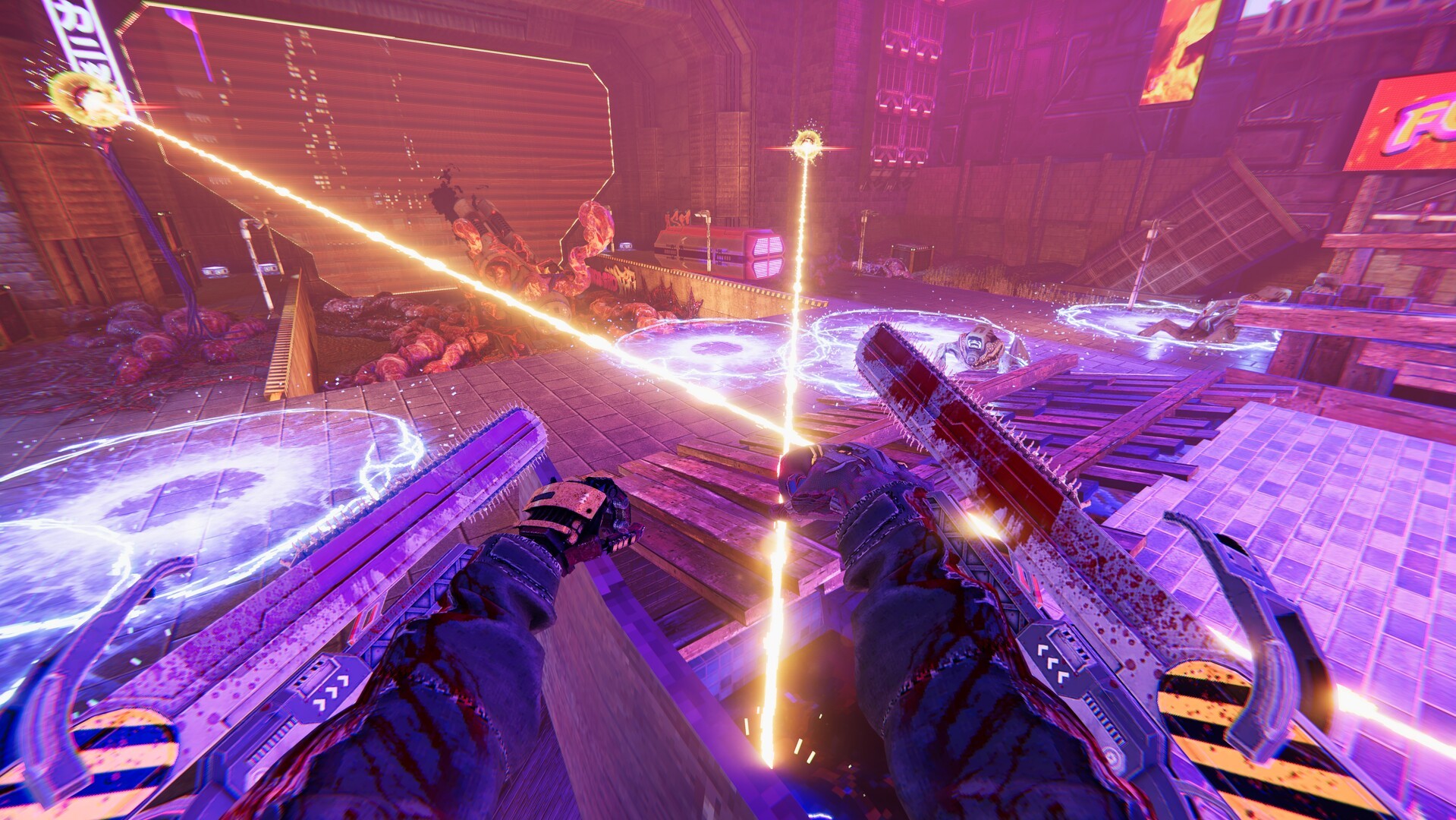 Геймплей Turbo Overkill