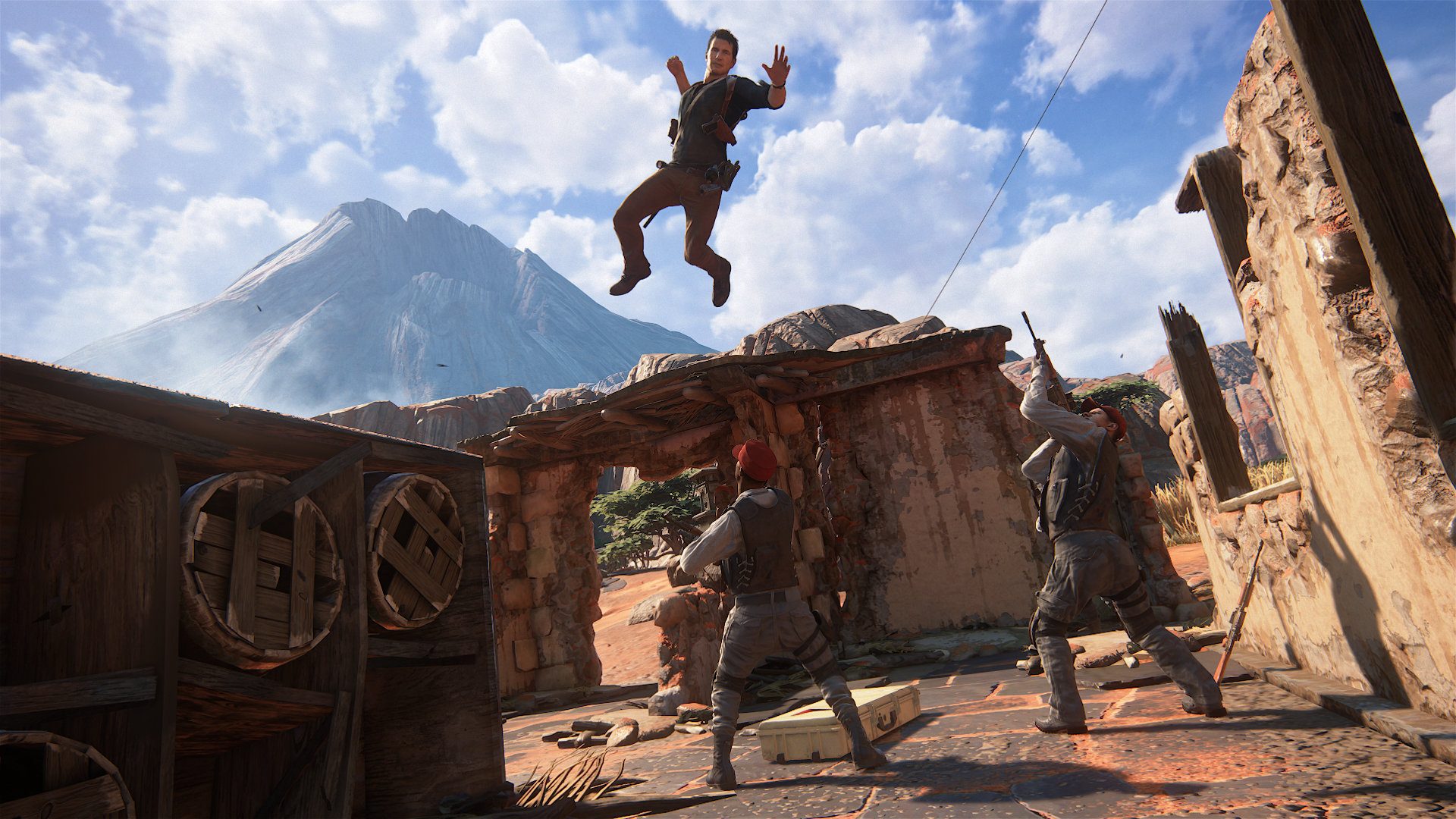 Скриншот игрового процесса Uncharted 4: A Thief's End