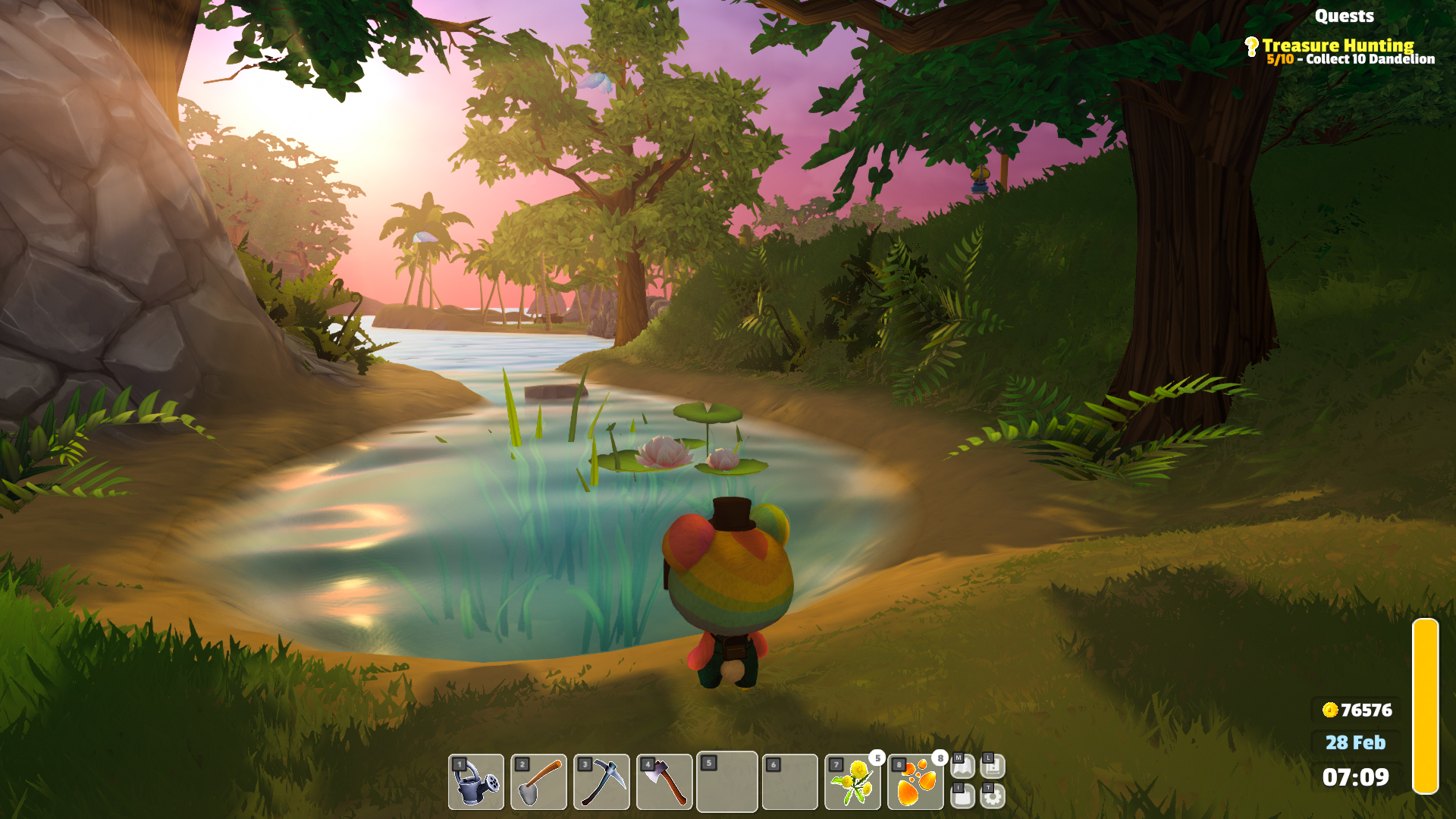 Скриншот игрового процесса Garden Paws