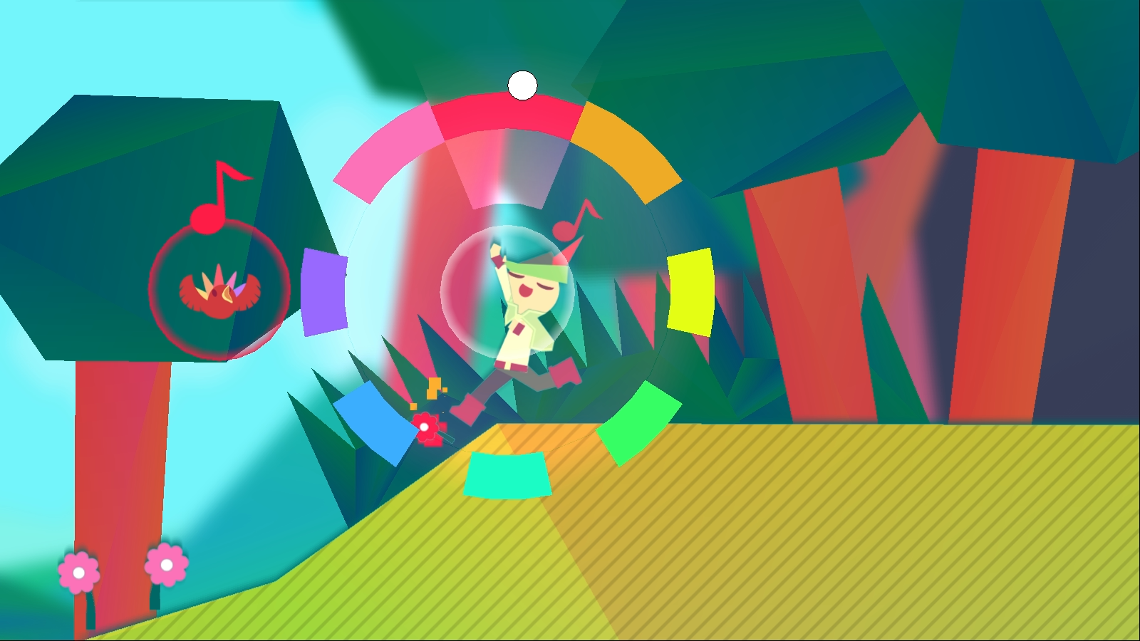 Скриншот игрового процесса Wandersong