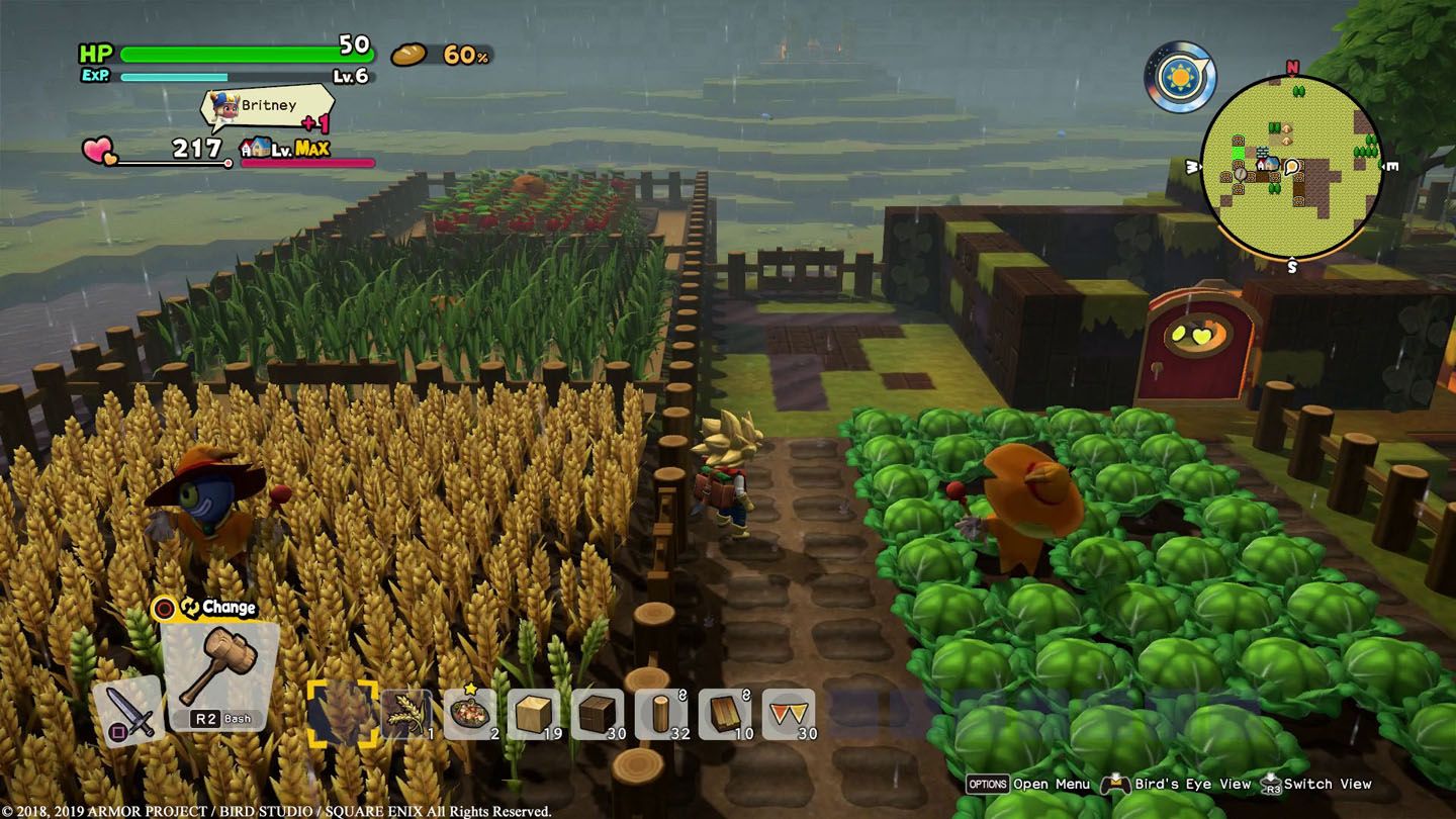 Скриншот игрового процесса Dragon Quest Builders 2