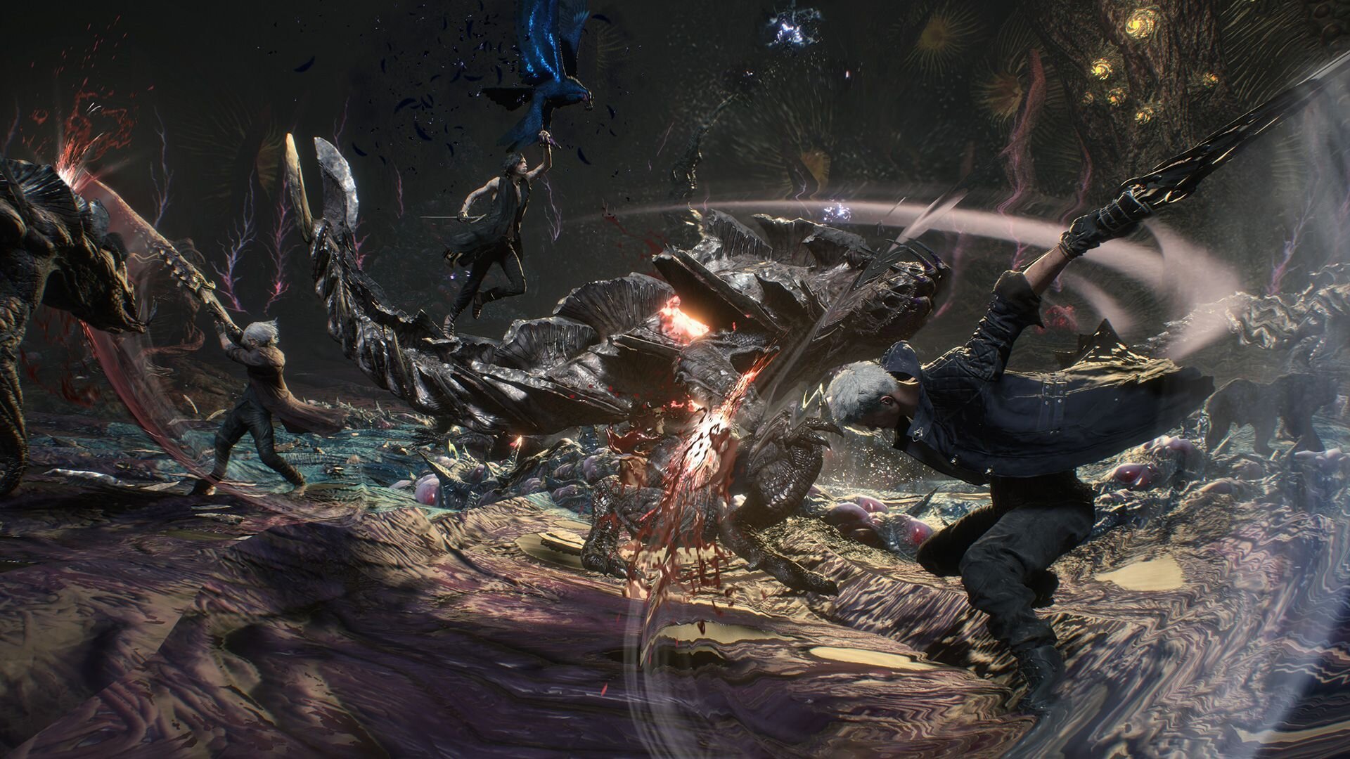 Devil May Cry 5 — скриншот игрового процесса